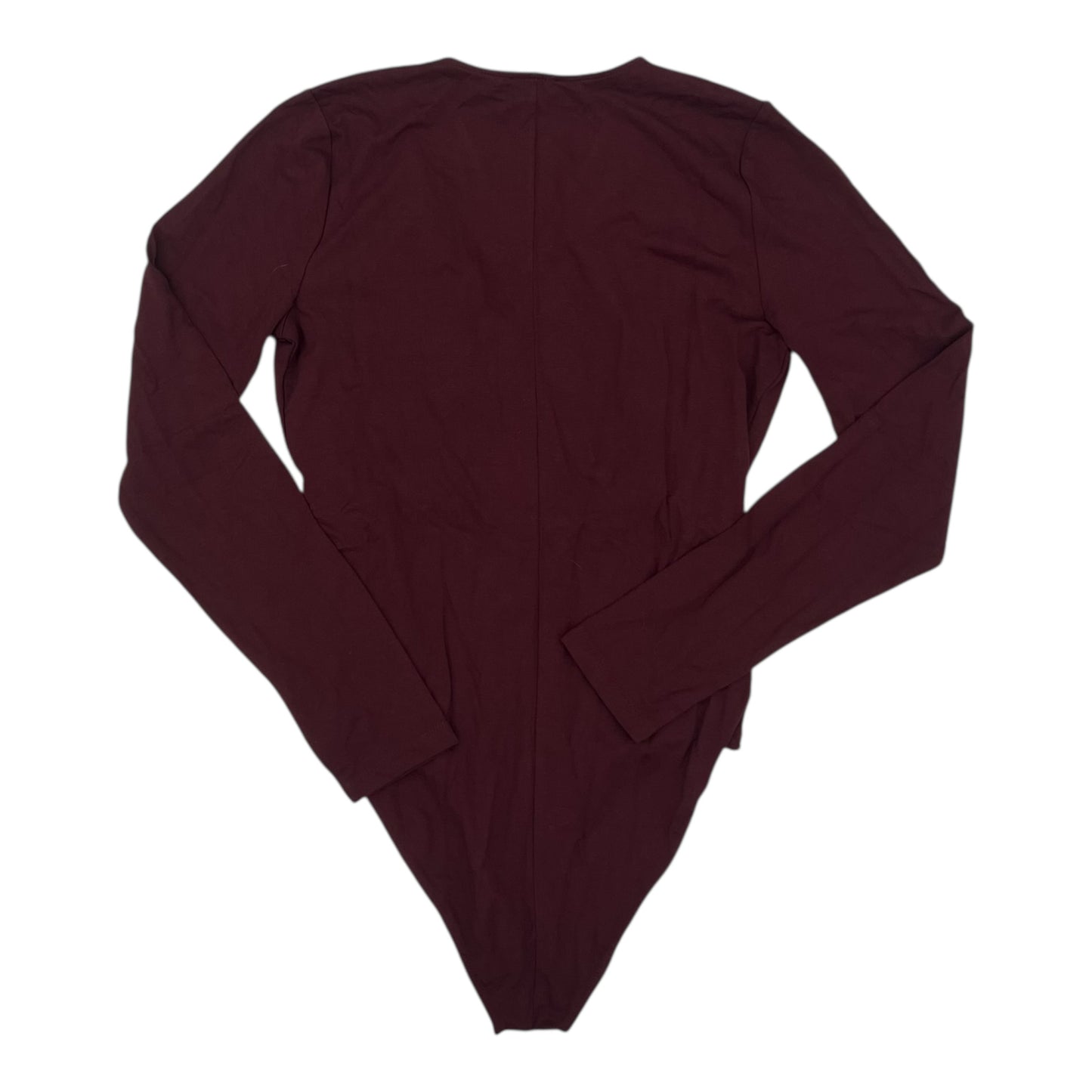 Bodysuit By Ann Taylor In Red, Size:M