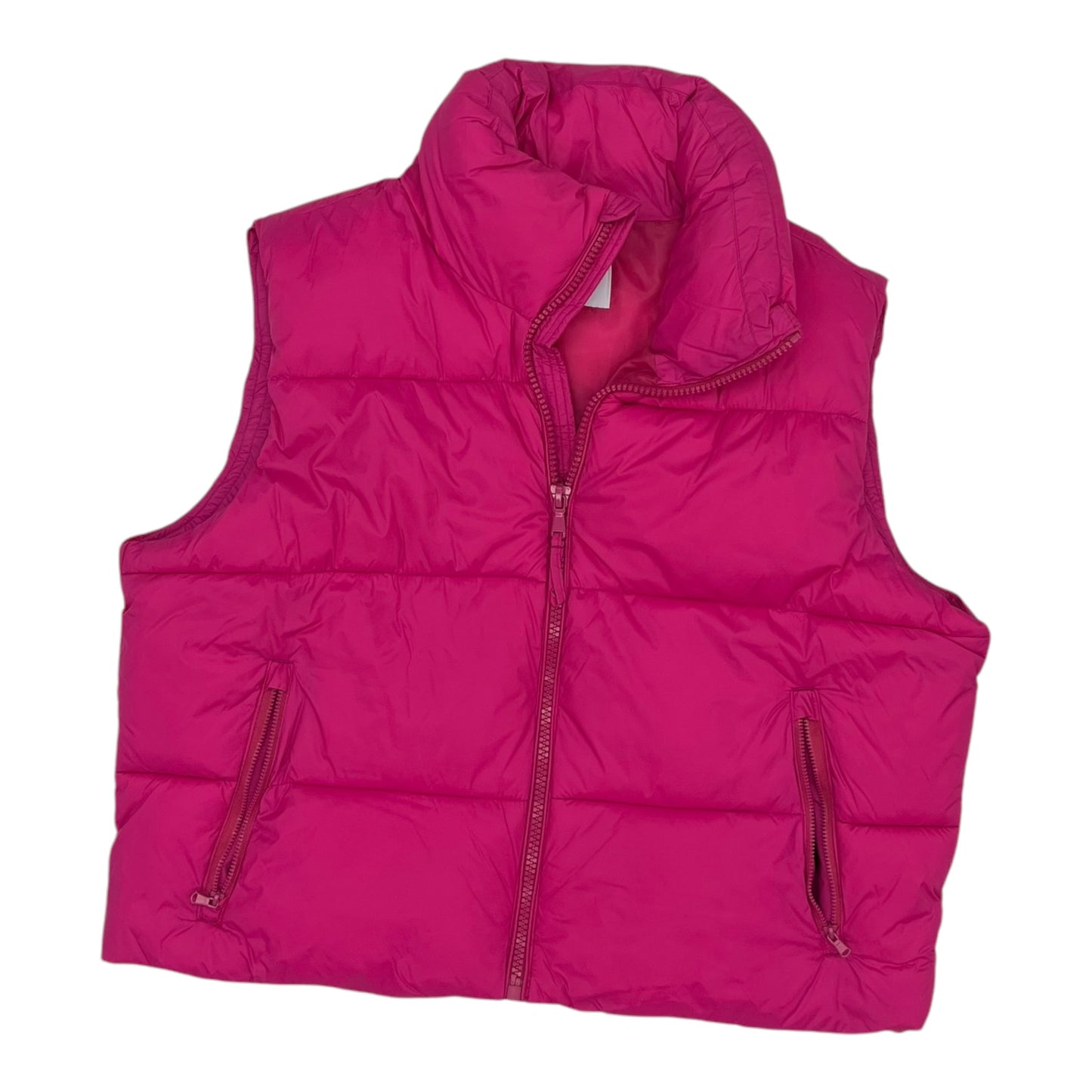 Vest Puffer & Quilted By Old Navy In Pink, Size:Xl