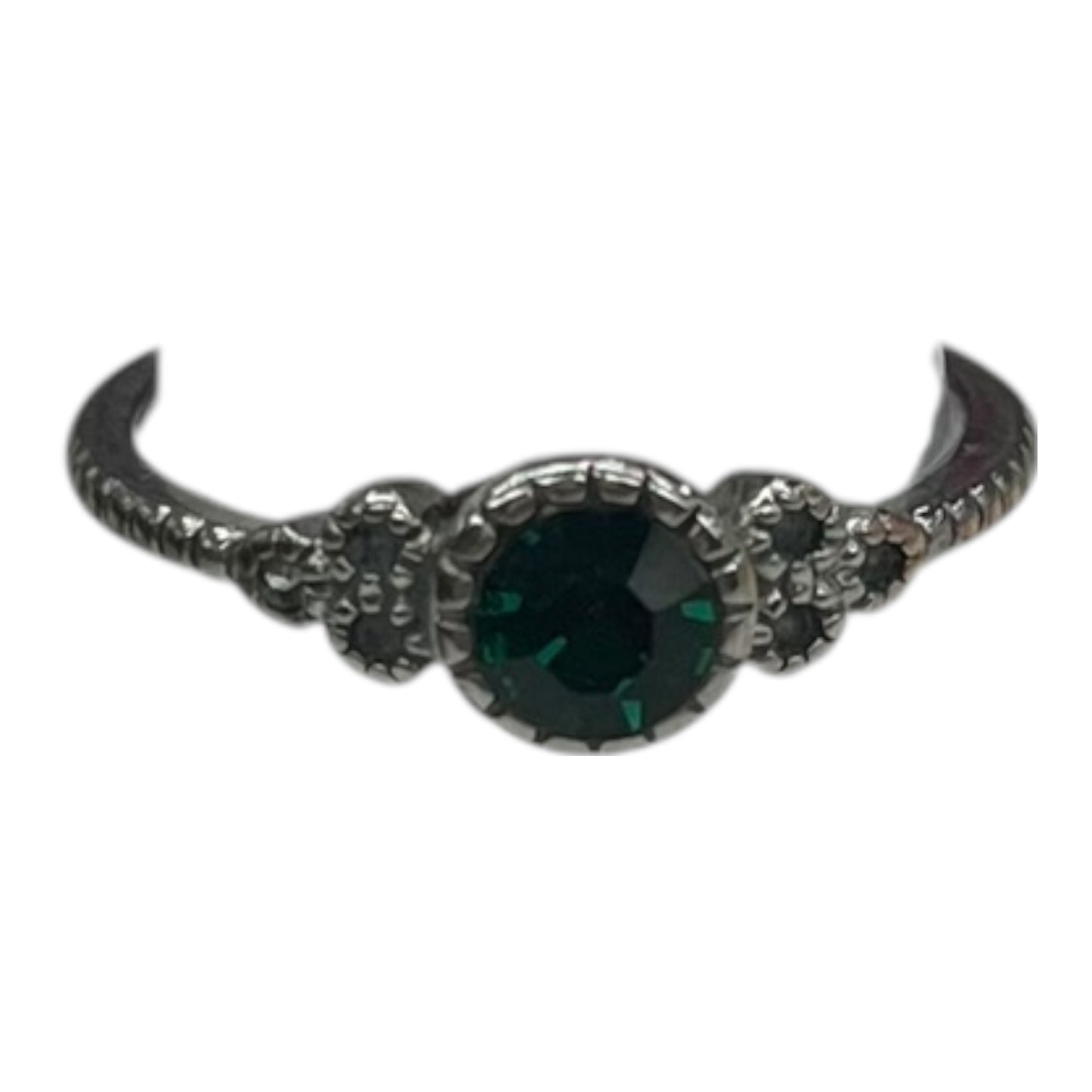 RING BAND by CLOTHES MENTOR In GREEN & SILVER