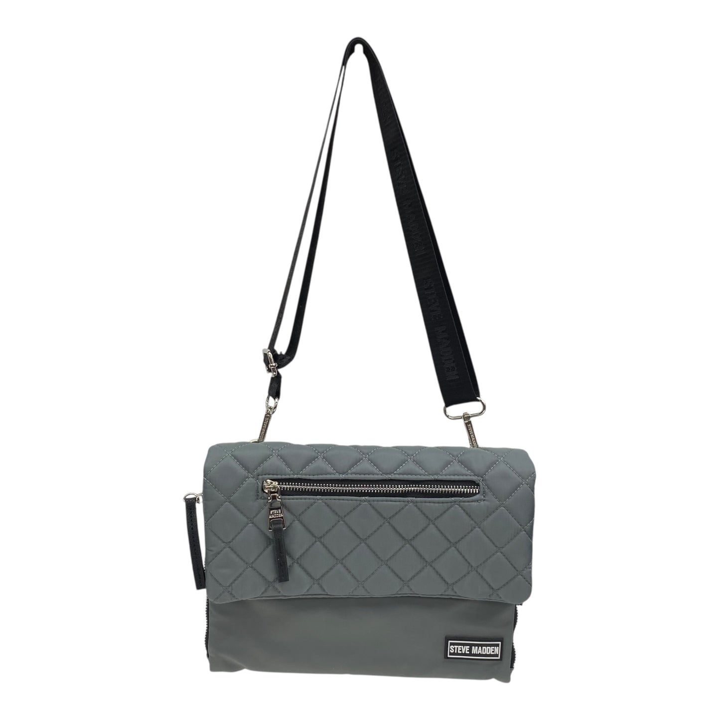 Crossbody By Steve Madden In Grey, Size:Medium