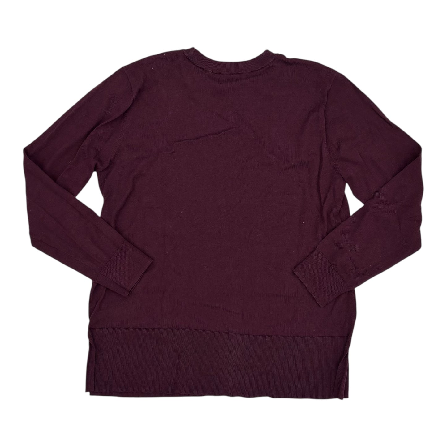 Sweater Designer By Michael Kors In Purple, Size:L
