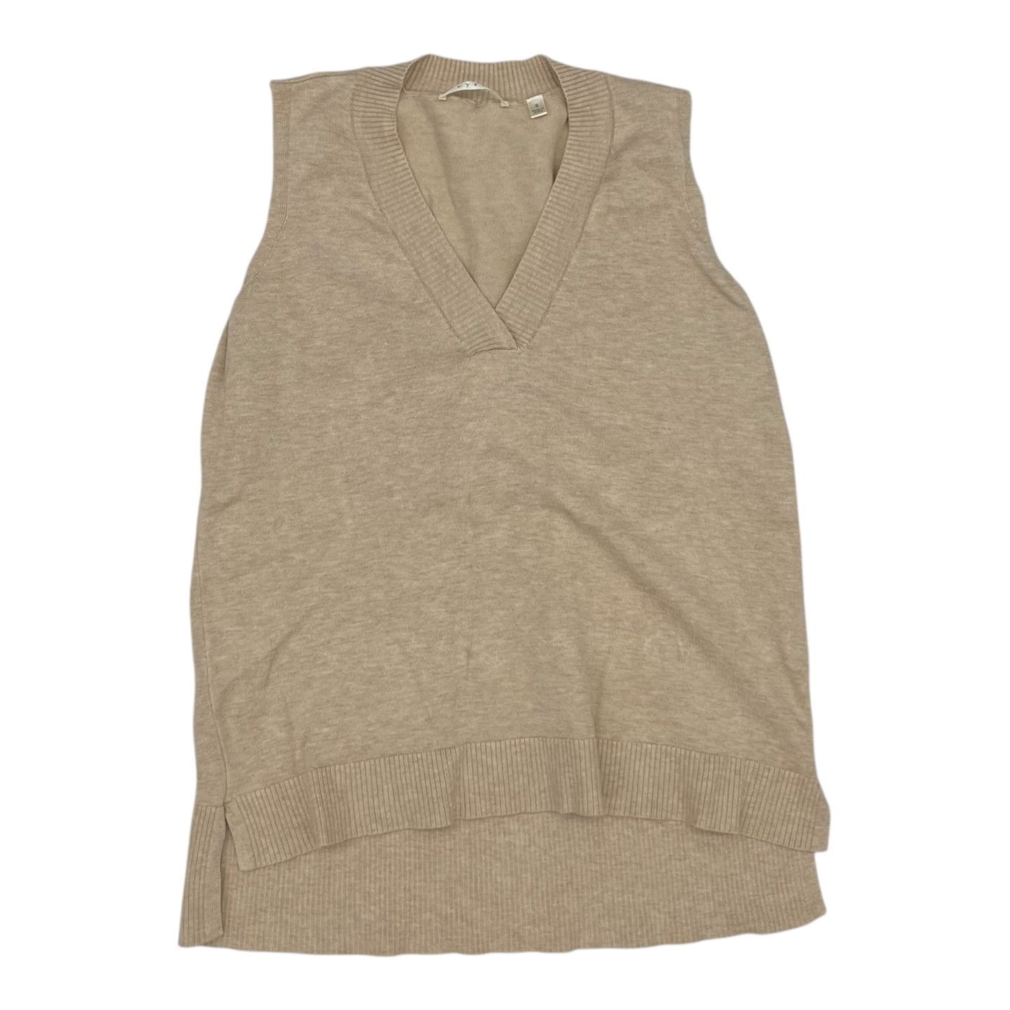 Vest Sweater By Cyrus In Tan, Size:S