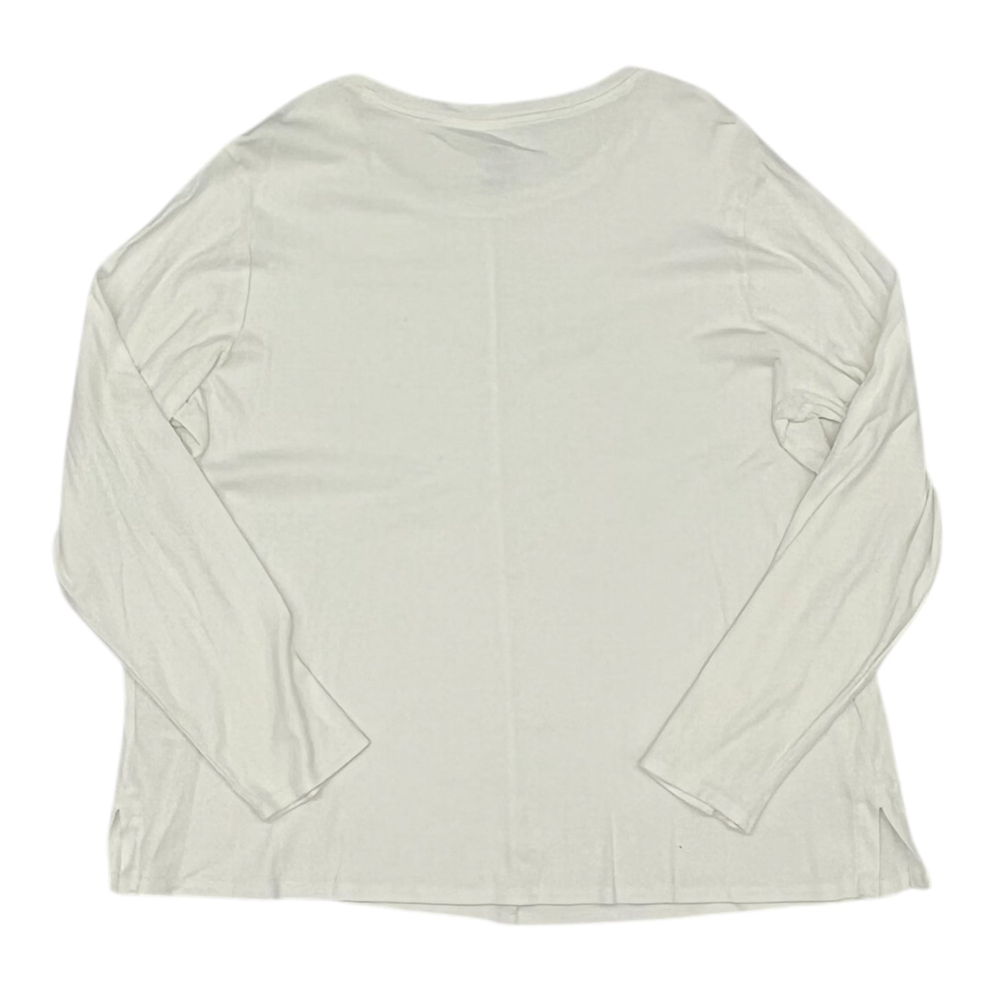 Top Ls By J. Jill In White, Size:Xl