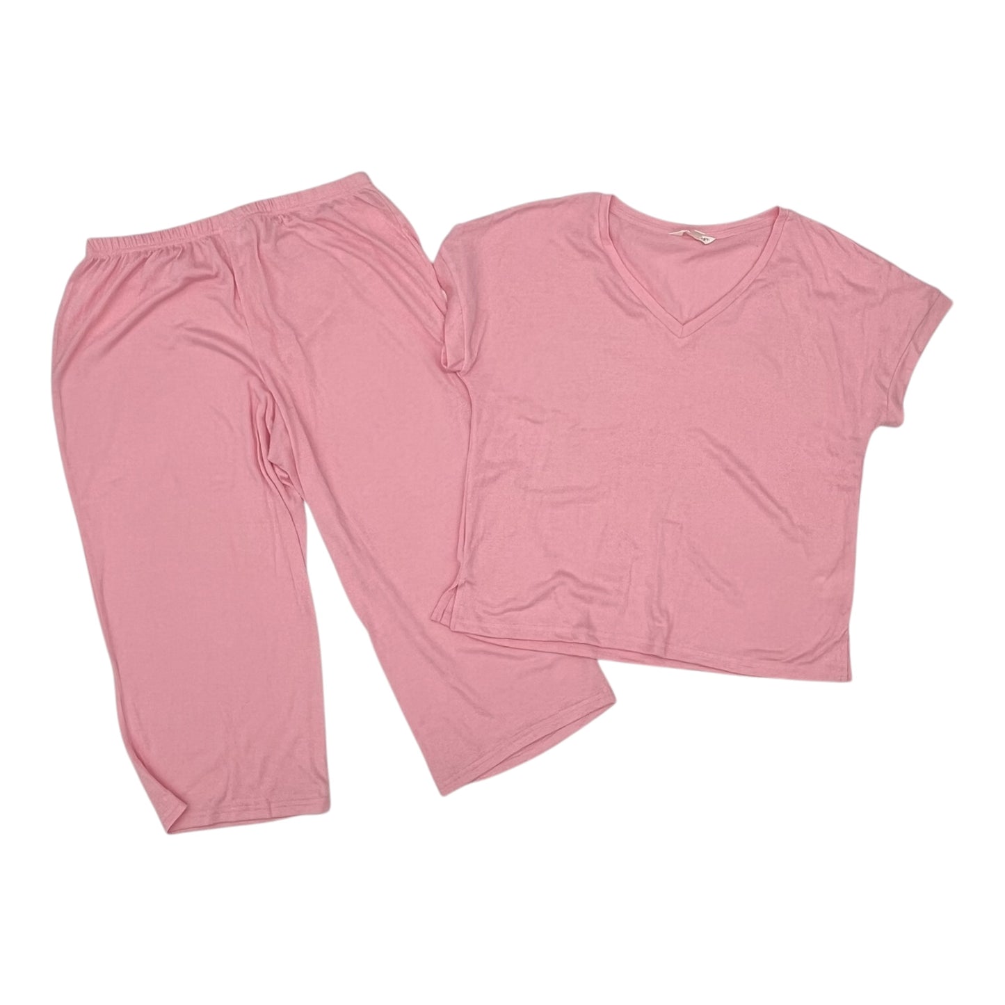 Pajamas 2Pc By Laura Ashley In Pink, Size:M