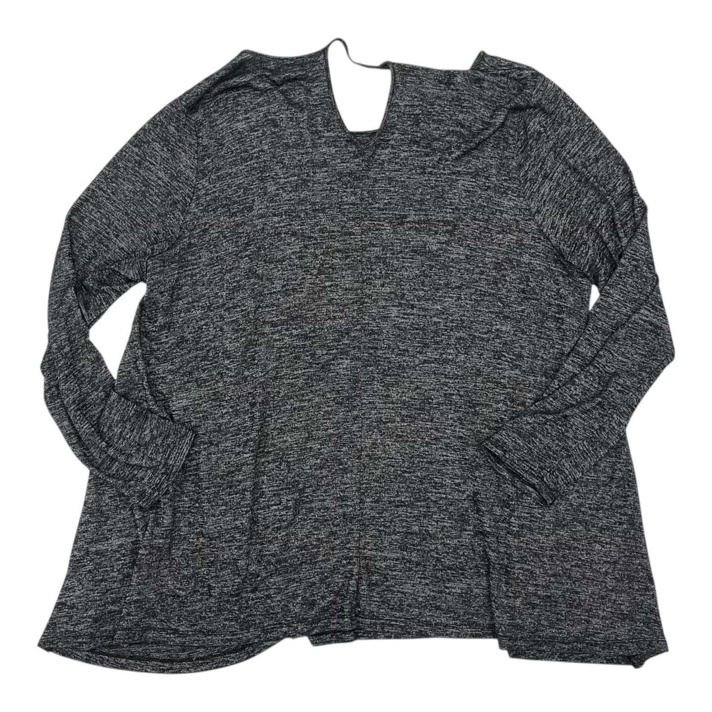 Top Ls By Maurices In Grey, Size:4X
