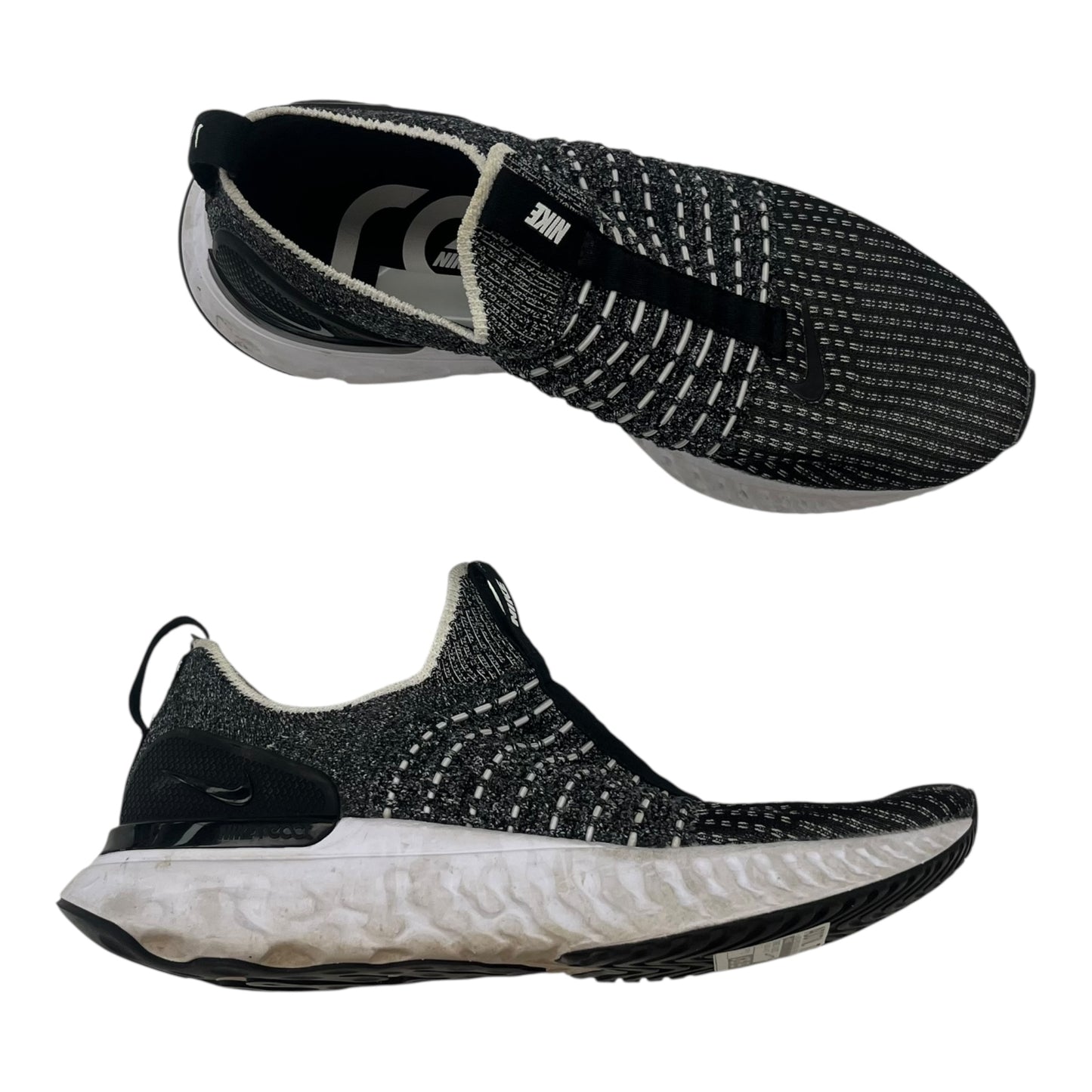 Shoes Athletic By Nike In Black & White, Size:7.5