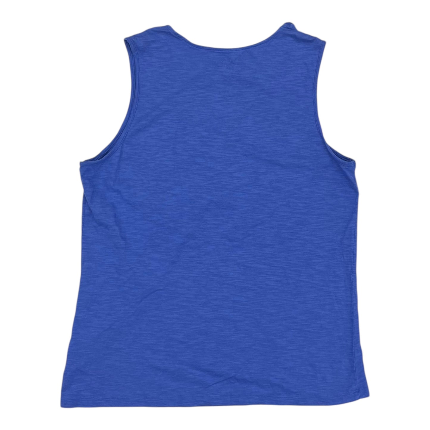 Top Sleeveless By Chicos In Blue, Size:Xl