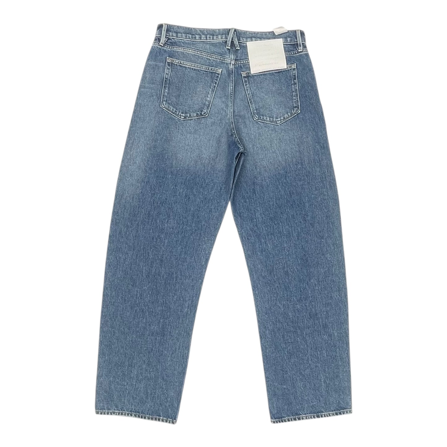 Jeans Straight By Good American In Blue Denim, Size:10