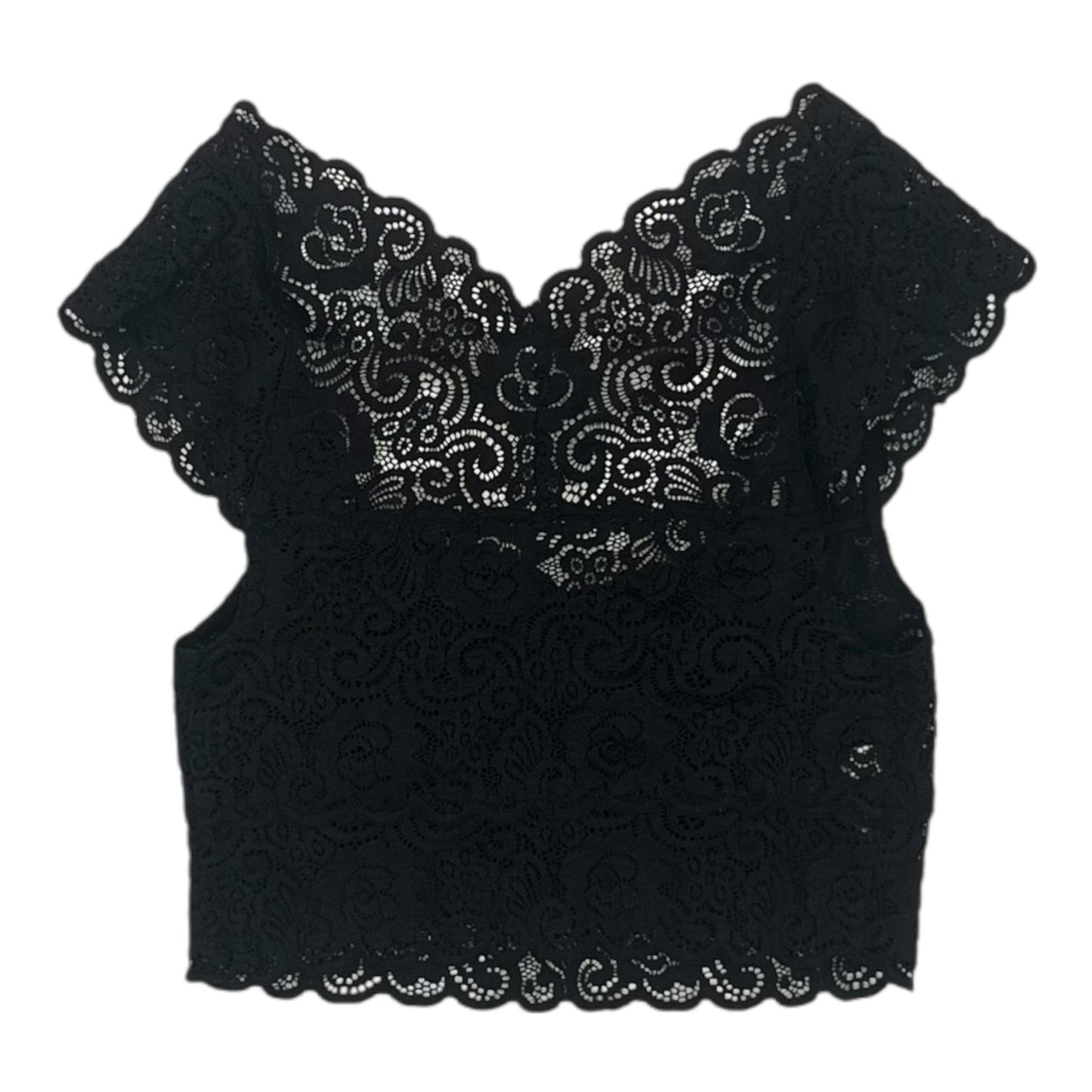 Bralette By Free People In Black, Size:Xs