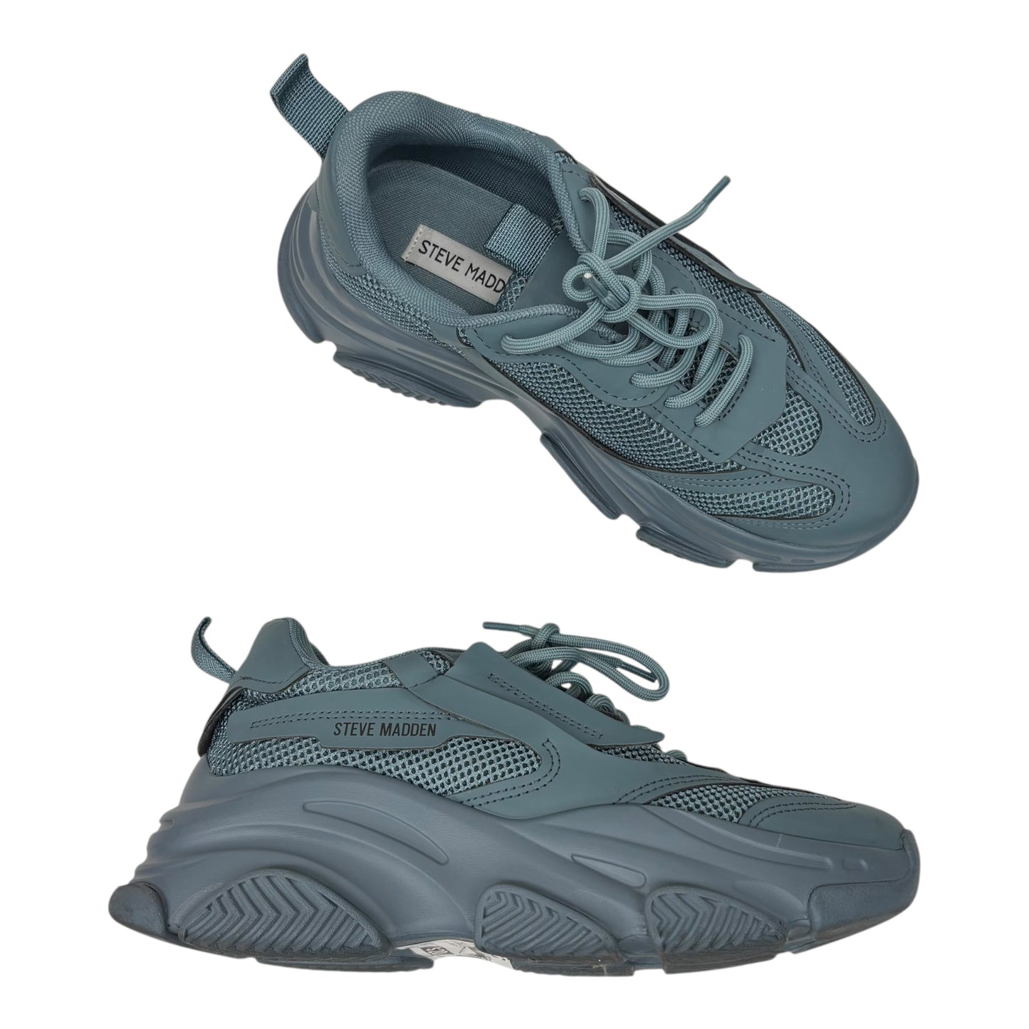 Shoes Sneakers By Steve Madden In Blue, Size:8