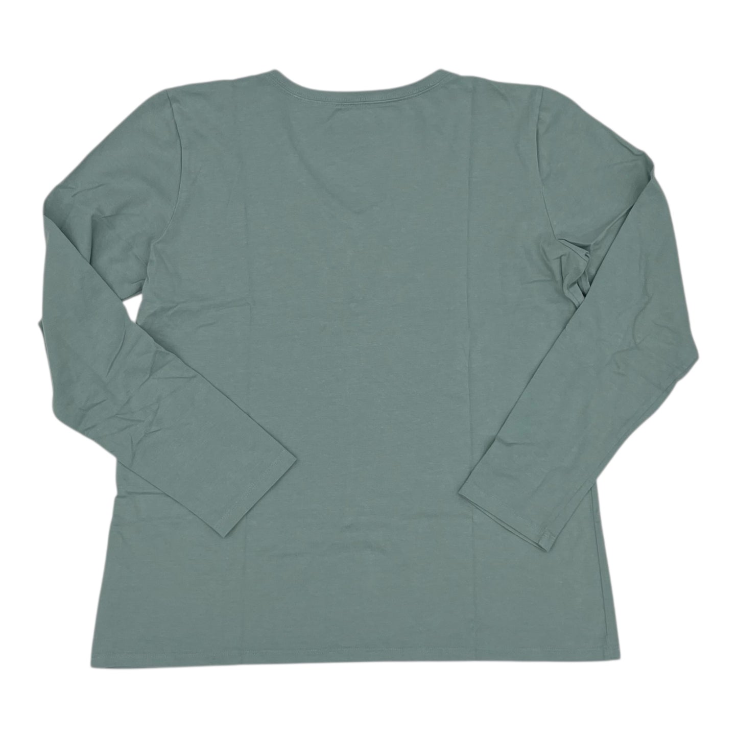 Top Ls By Life Is Good In Green, Size:L