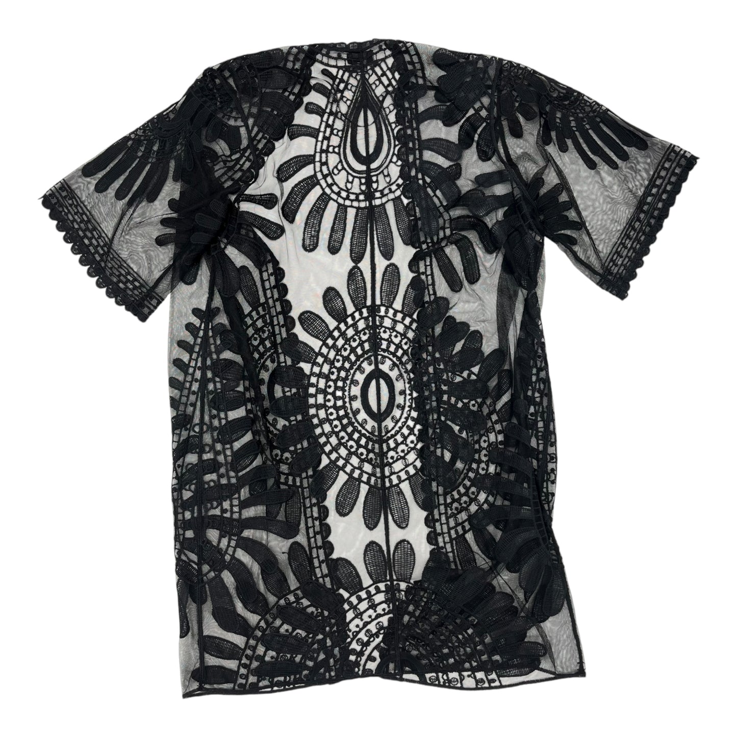 Kimono By David And Young In Black, Size:Osfm