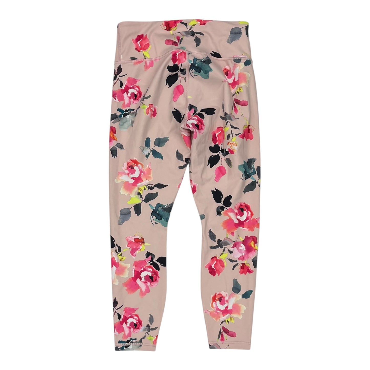 Athletic Leggings By Athleta In Pink, Size:M