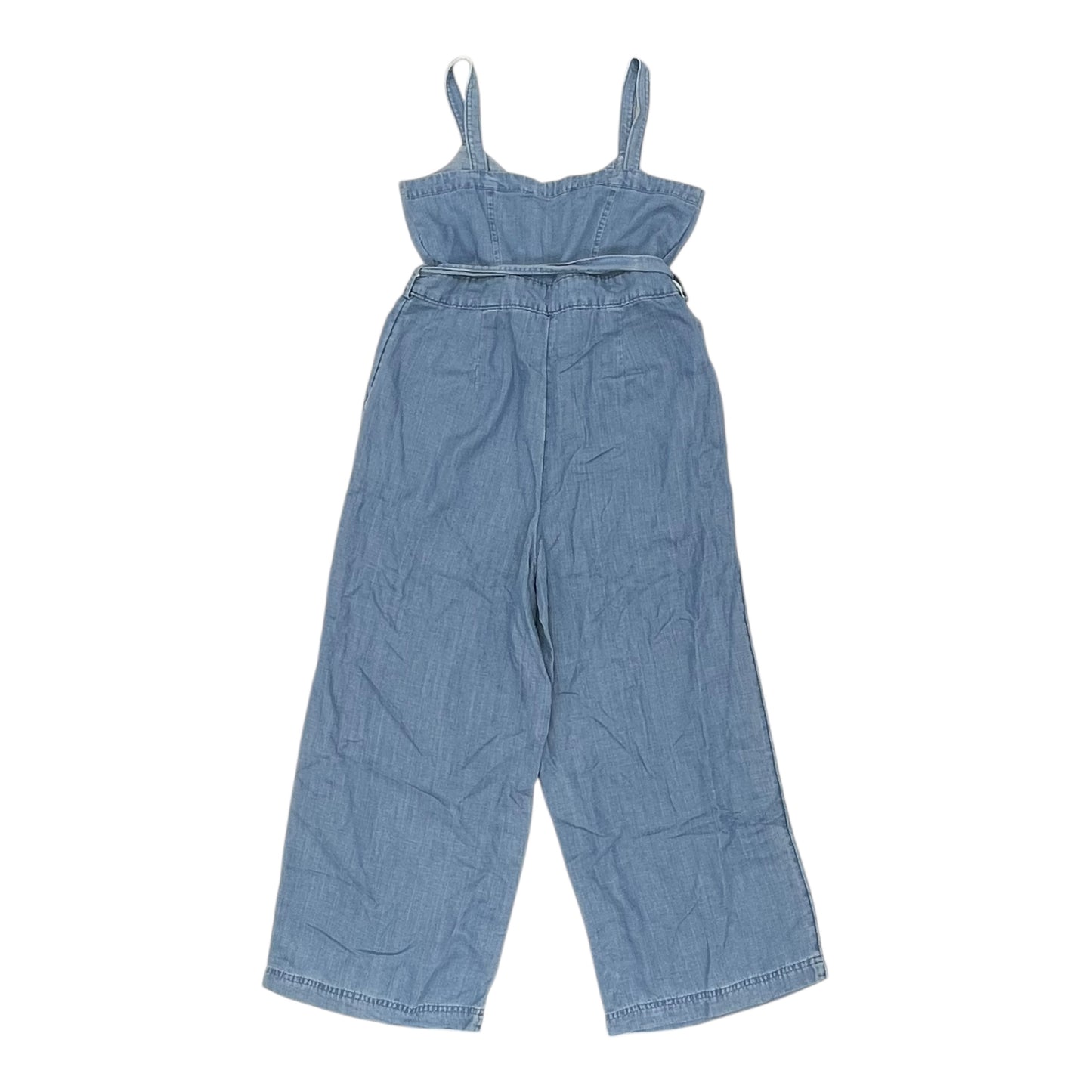 Jumpsuit By Loft In Blue Denim, Size:Xs