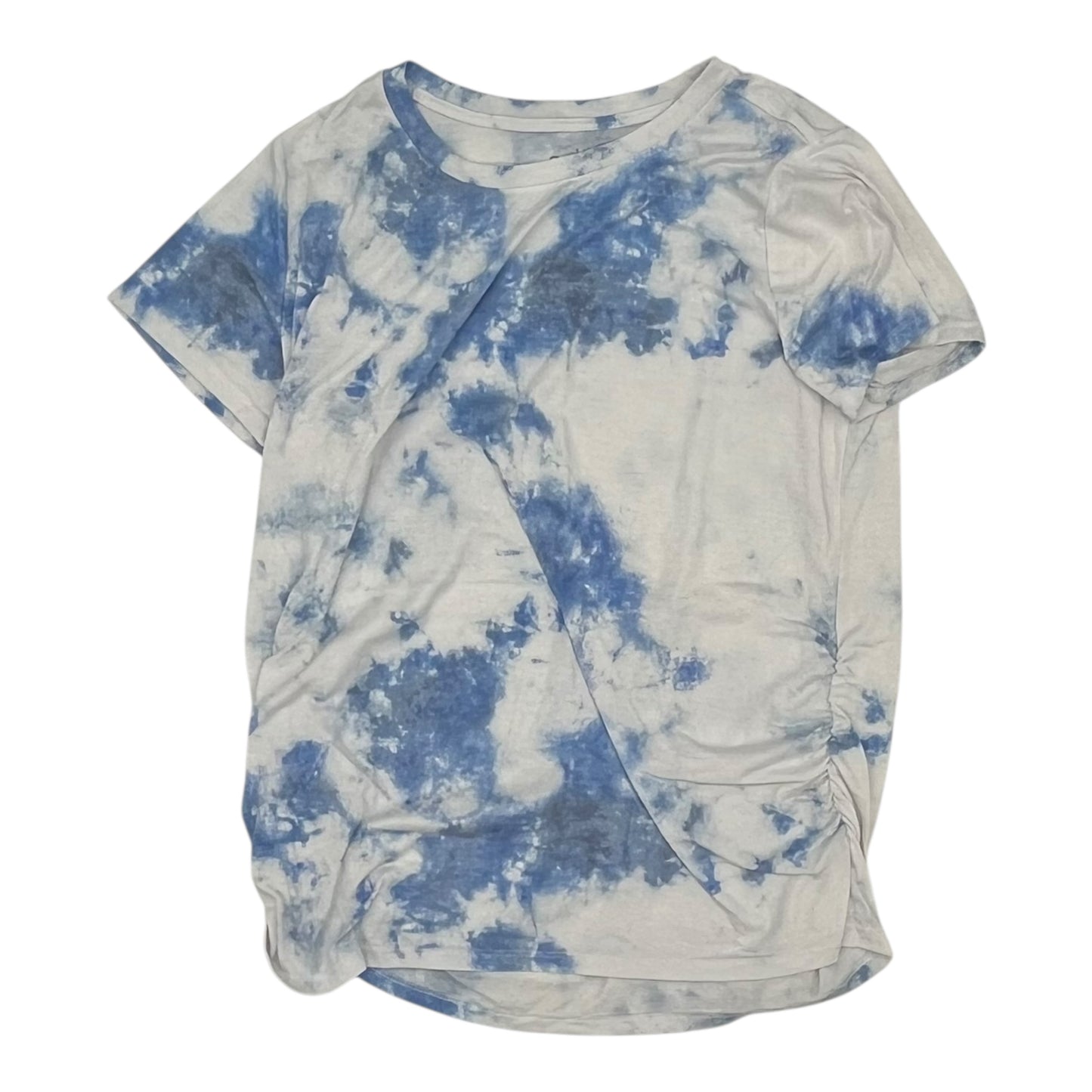 Mat Top Ss By A Glow In Blue & White, Size:Xl