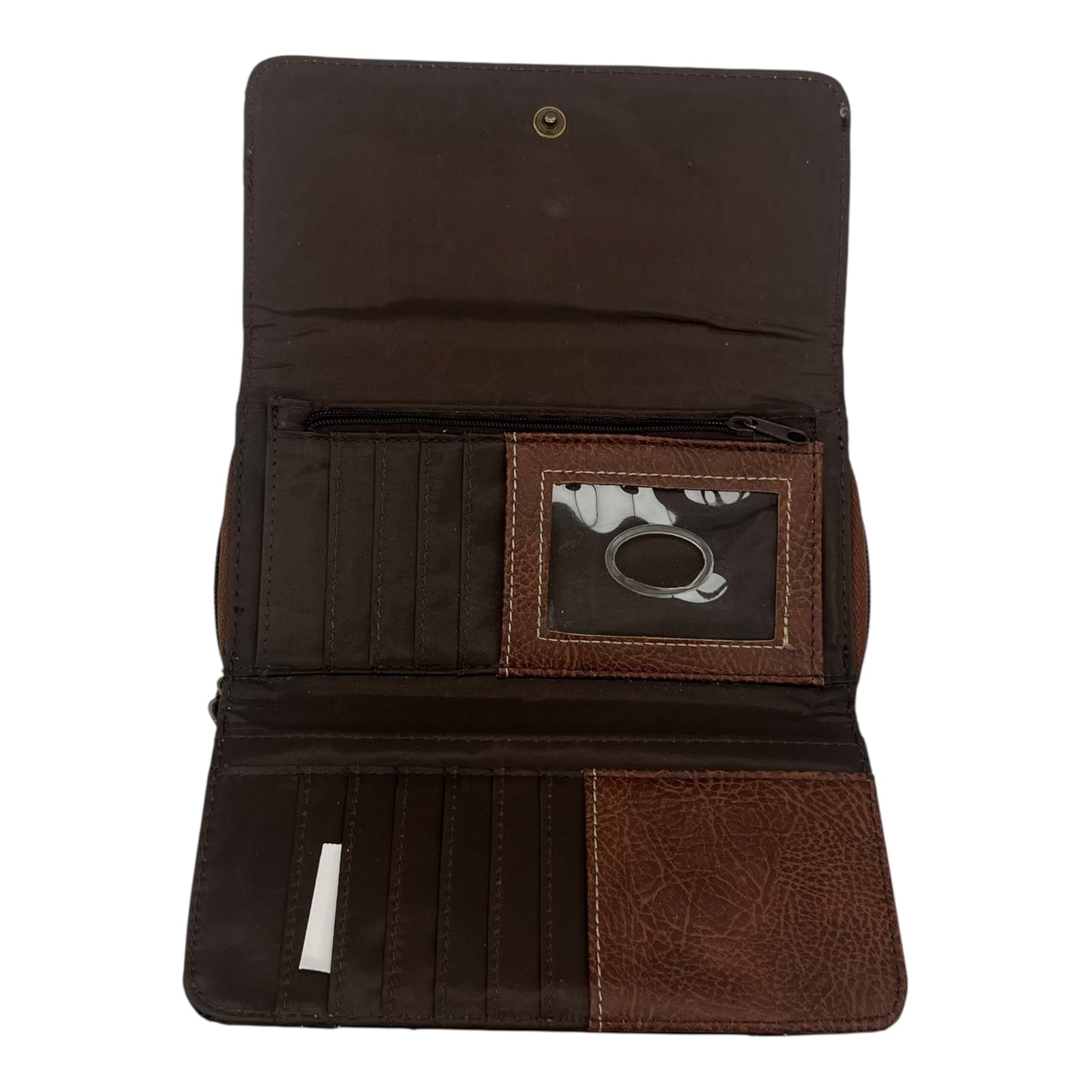 Wallet By Concepts In Black, Size:Large
