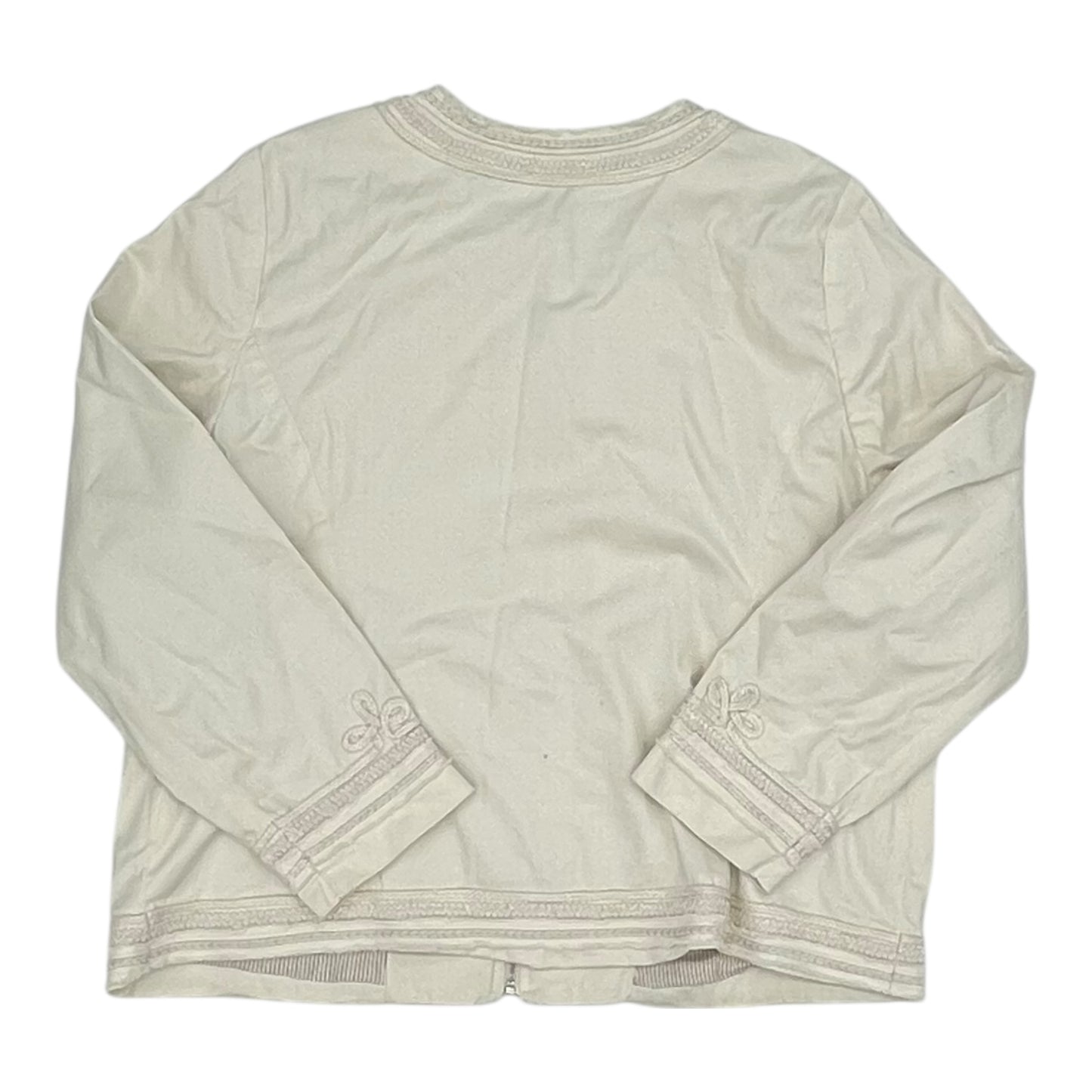 JACKET OTHER by CHICOS In CREAM, Size: XL