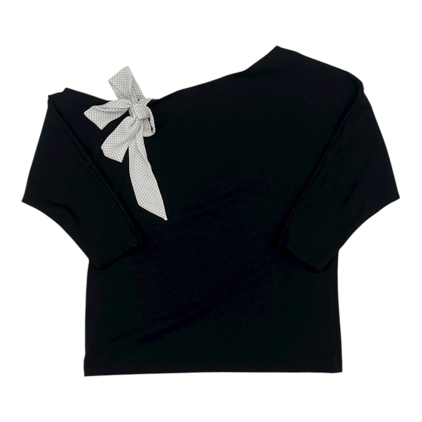 Top 3/4 Sleeve By White House Black Market In Black, Size:M