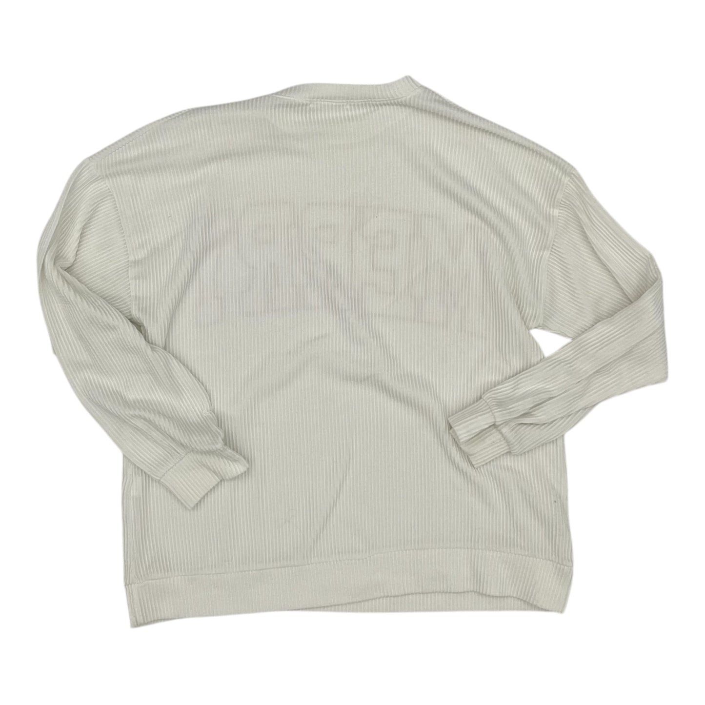 Top Ls By Tres Bien In White, Size:Xl