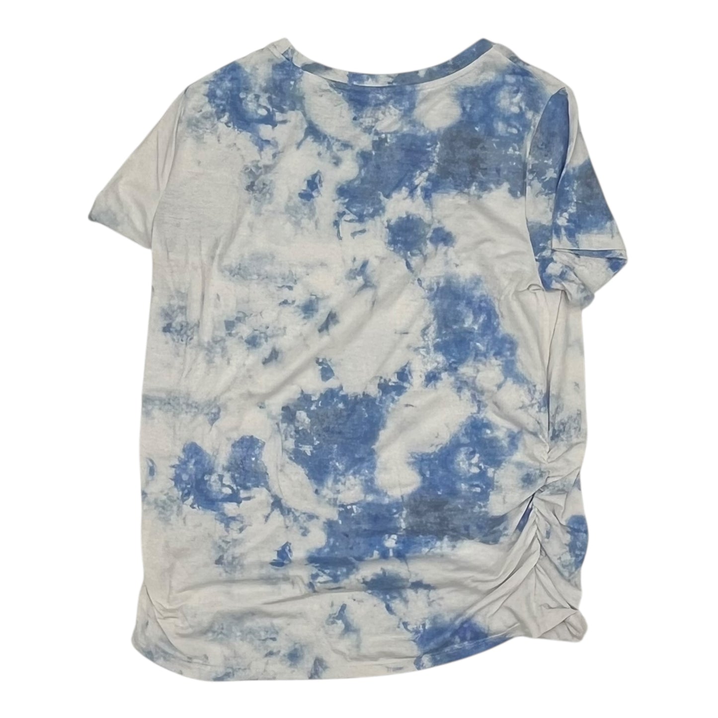 Mat Top Ss By A Glow In Blue & White, Size:Xl