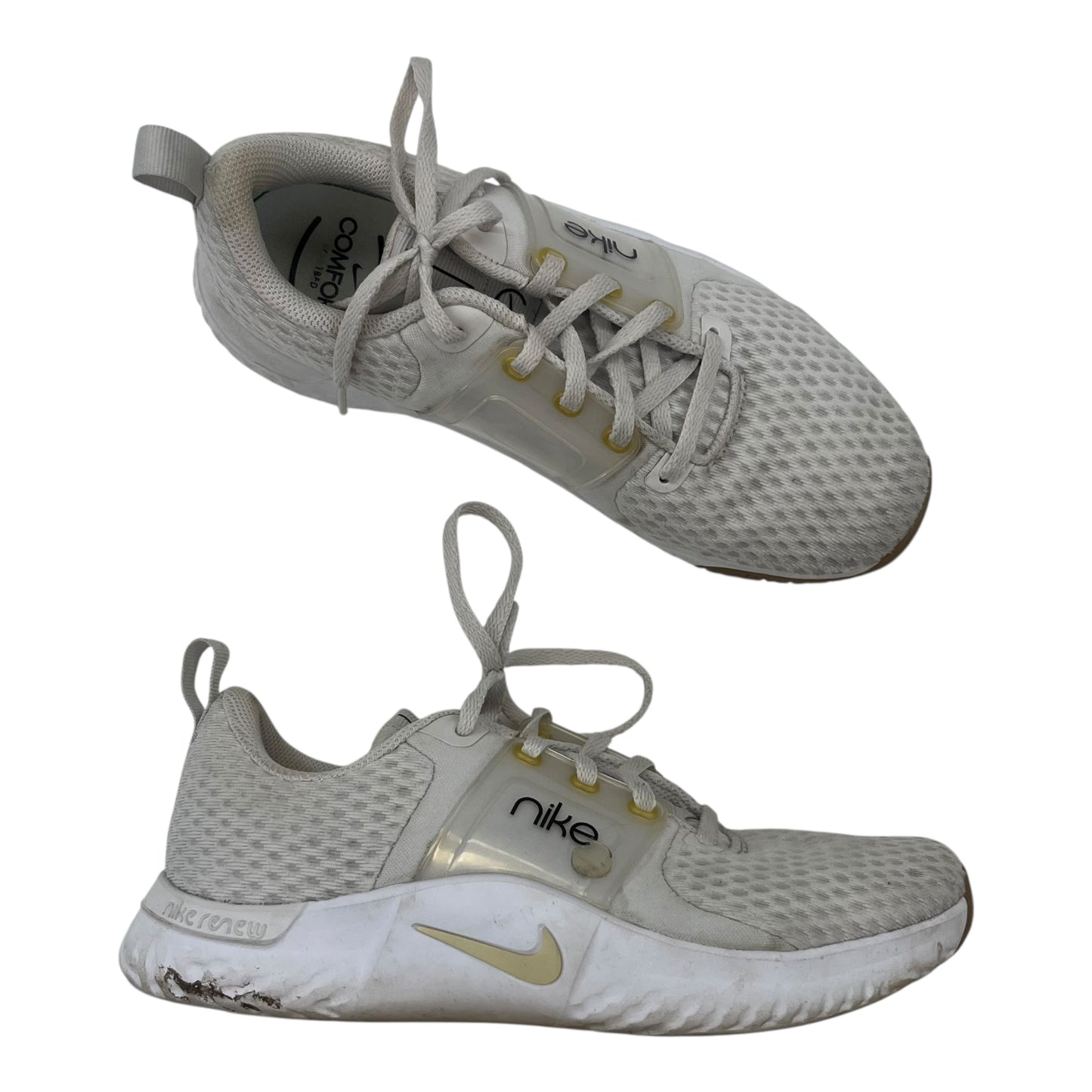 Shoes Athletic By Nike In Cream, Size:7.5