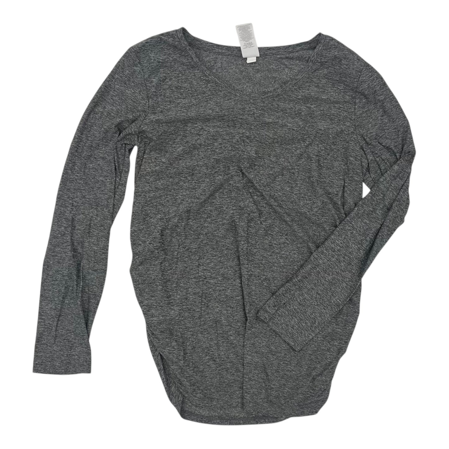 Mat Top Ls By Time And Tru In Grey, Size:M
