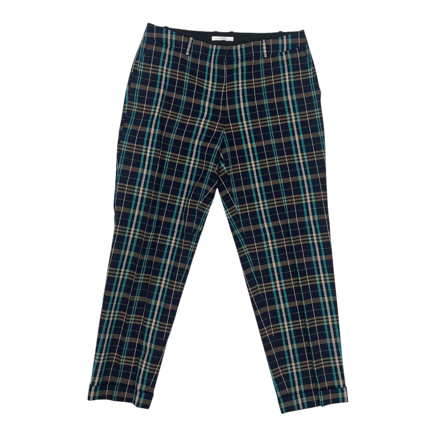 PANTS CHINOS & KHAKIS by HUGO BOSS In PLAID PATTERN, Size: 8