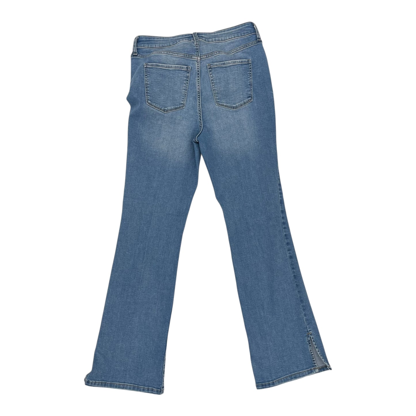 Jeans Boot Cut By Nine West Apparel In Blue Denim, Size:12