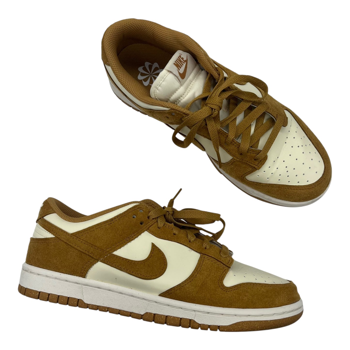 Shoes Sneakers By Nike In Brown & Cream, Size:9