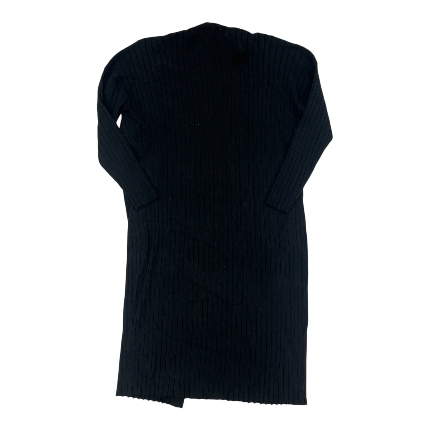 Sweater Cardigan By Just Fab In Black, Size:Xxl