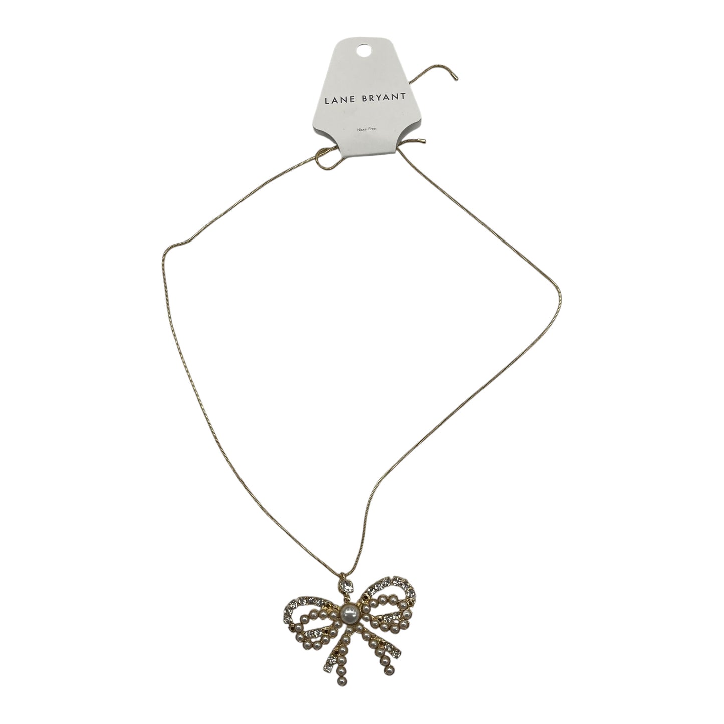 Necklace Charm By Lane Bryant In Gold