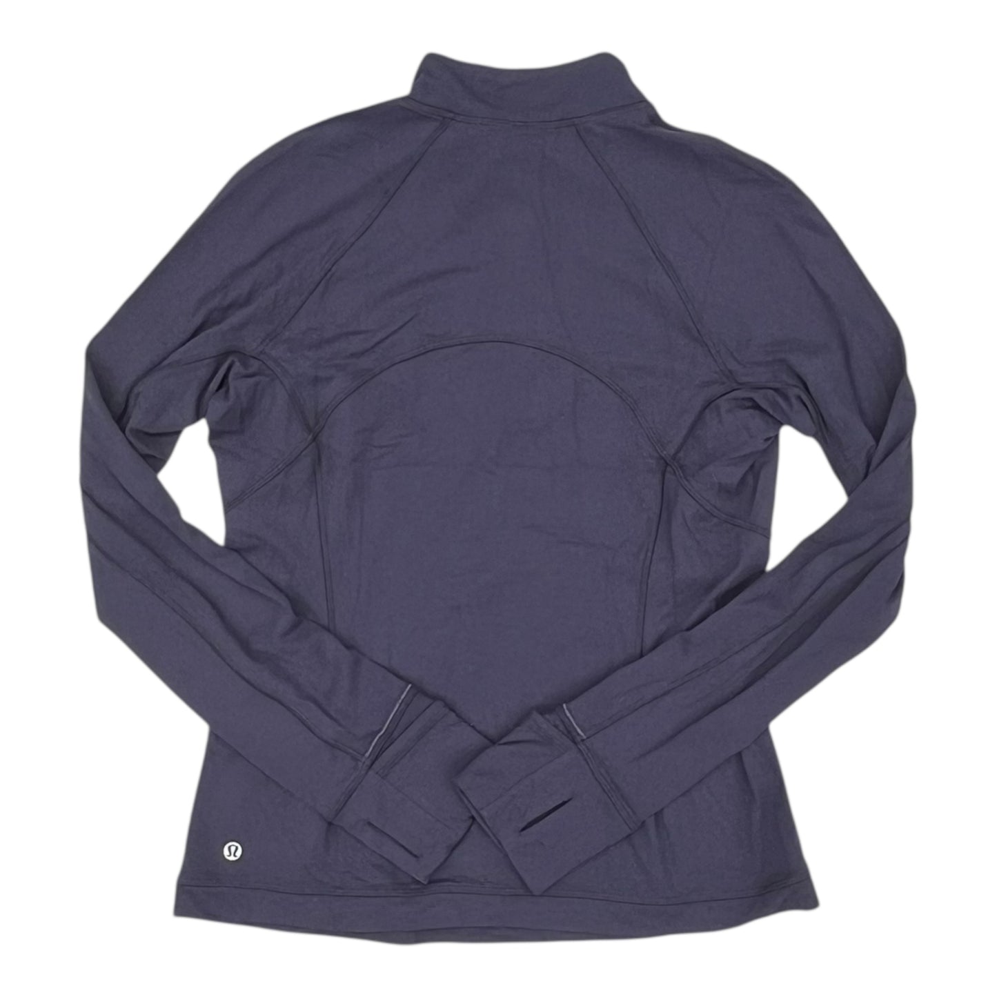 Athletic Top Ls Collar By Lululemon In Purple, Size:M