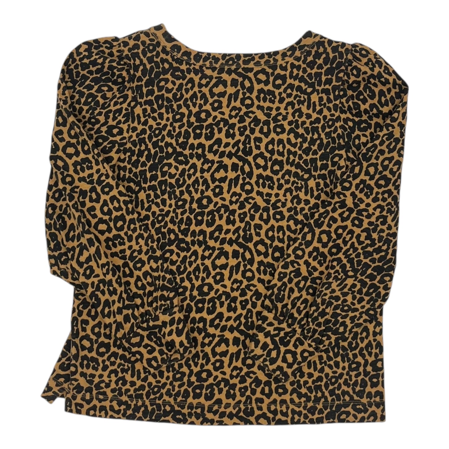 Sweatshirt Crewneck By Loft In Leopard Print, Size:L