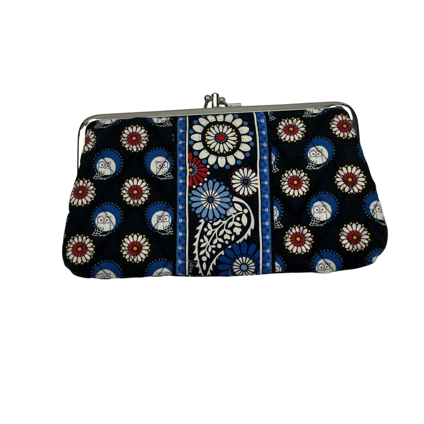 Wallet By Vera Bradley In Floral Print, Size:Large