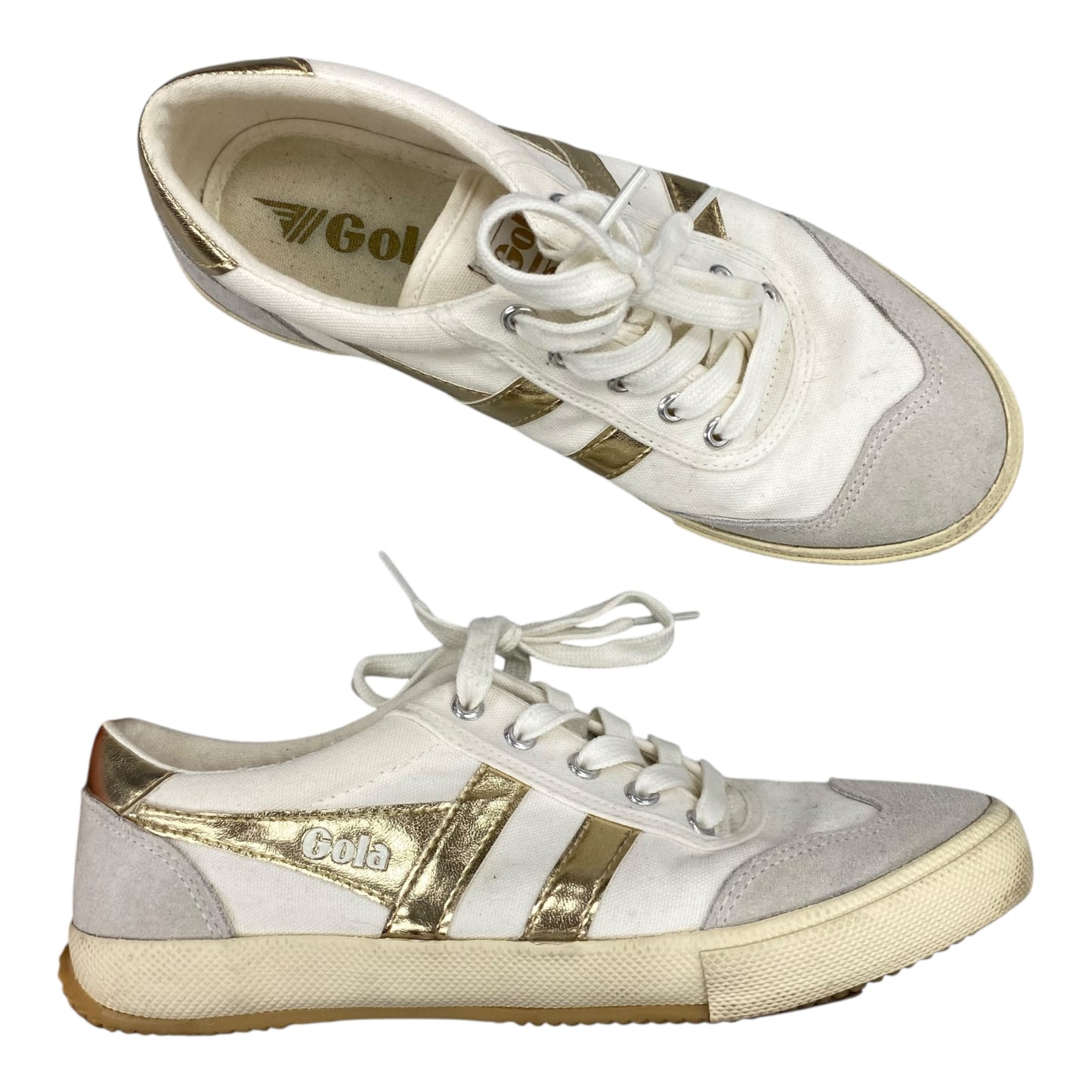 Shoes Sneakers By Gola In Tan, Size:6.5