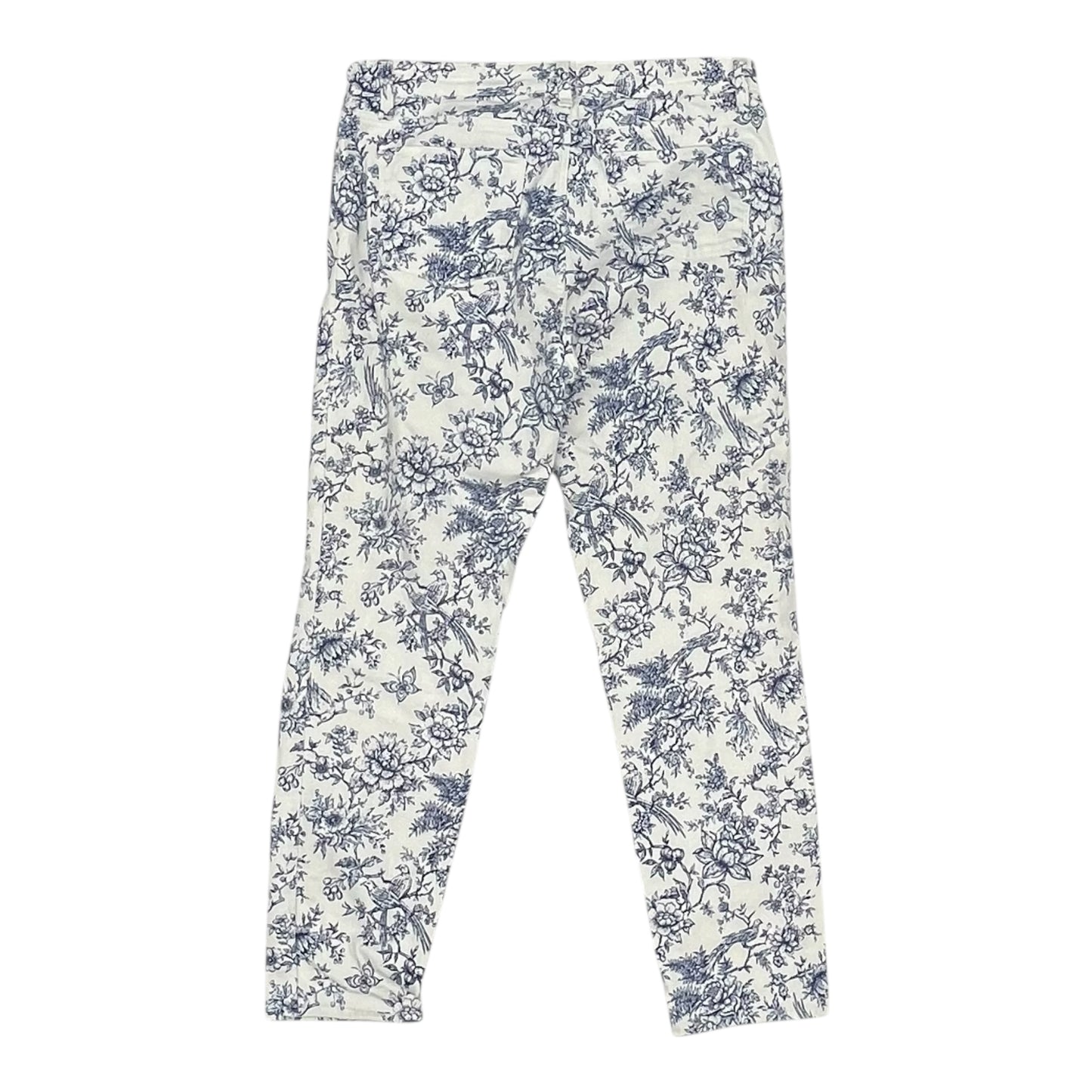 Jeans Skinny By Talbots In White Denim, Size:10