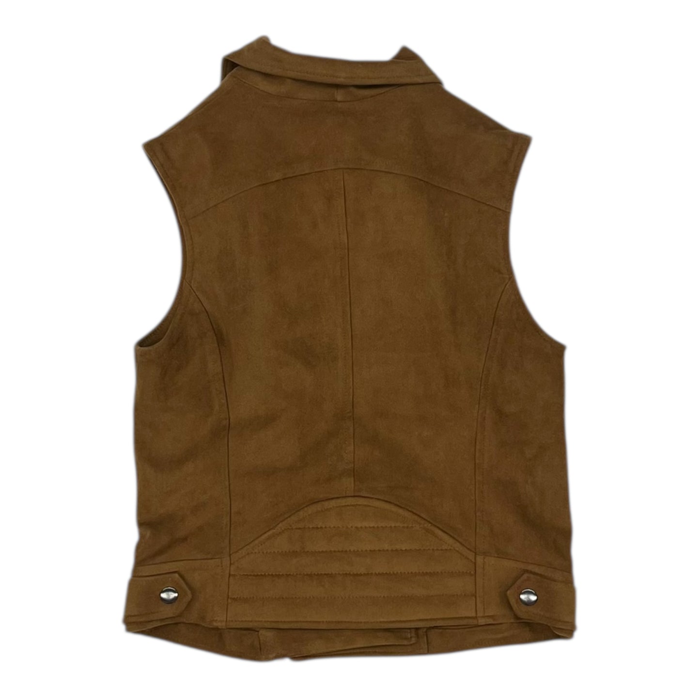 Vest Other By Express In Brown, Size:Xs
