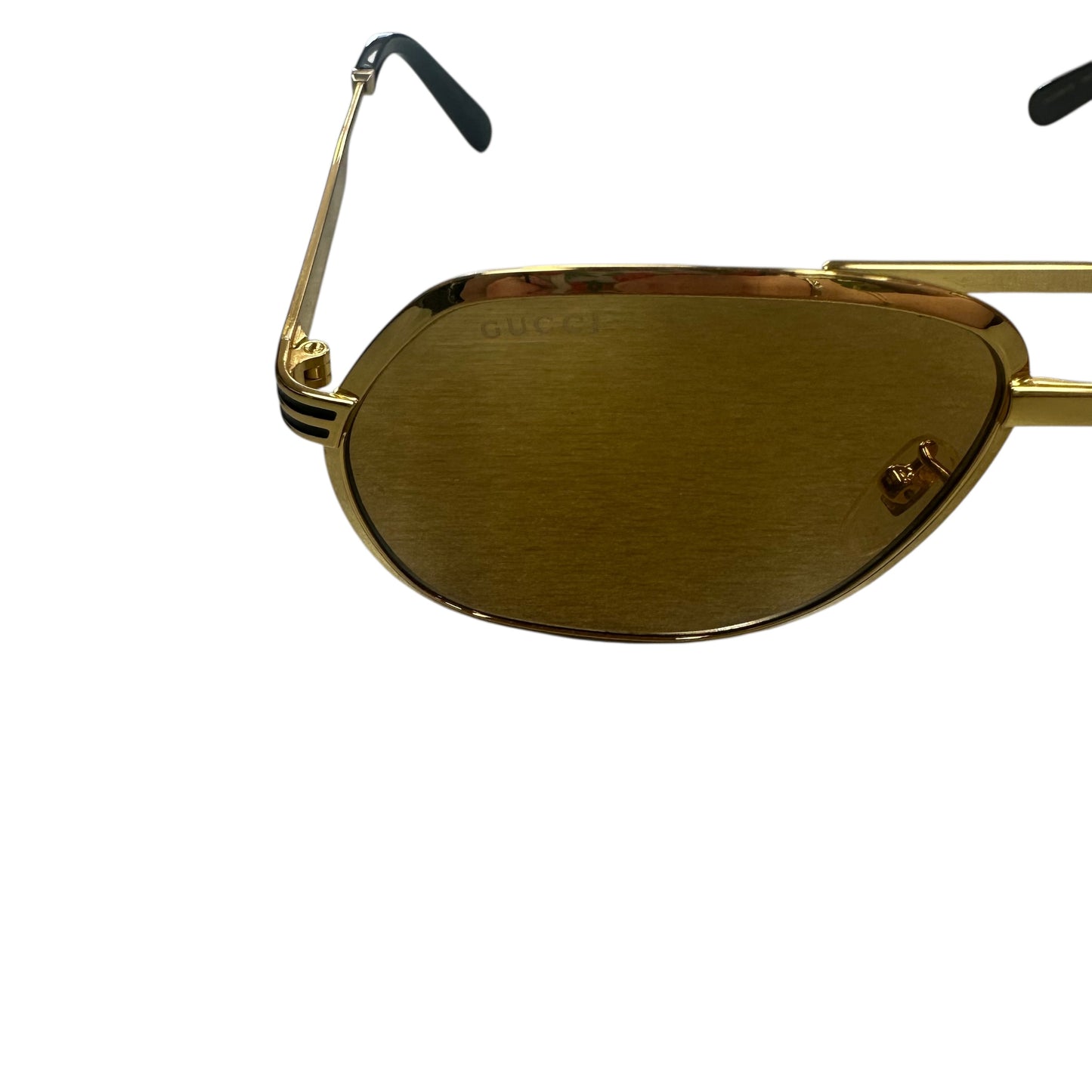Sunglasses Luxury Designer By Gucci In Green