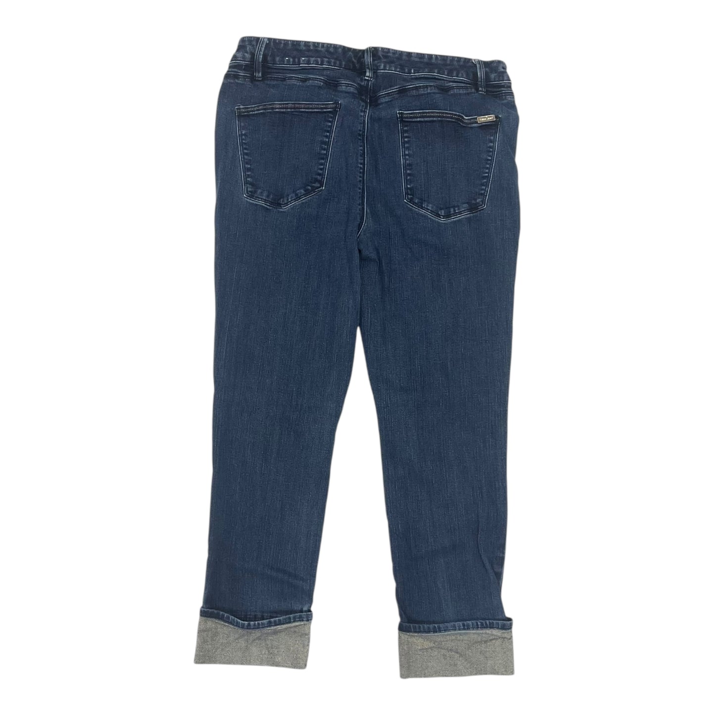 Jeans Straight By White House Black Market In Blue Denim, Size:12