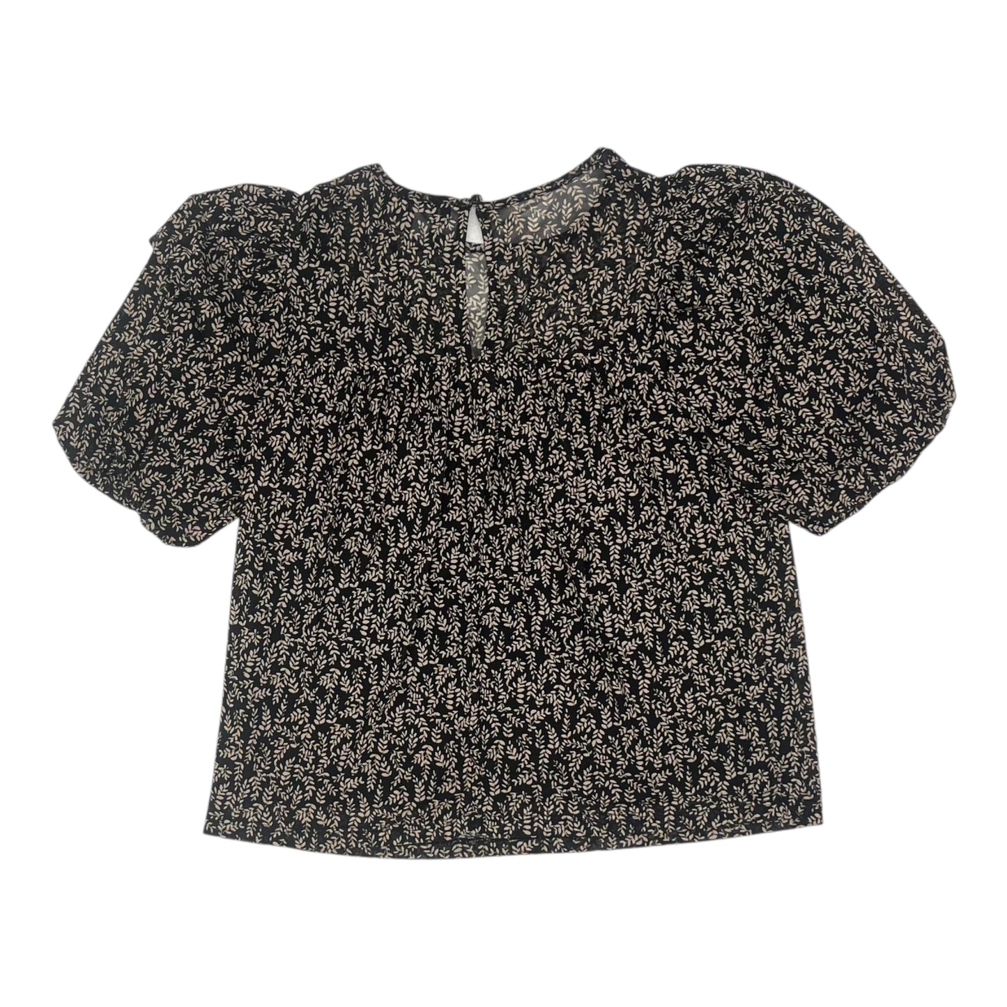 Blouse Ss By Evereve In Black, Size:Xs