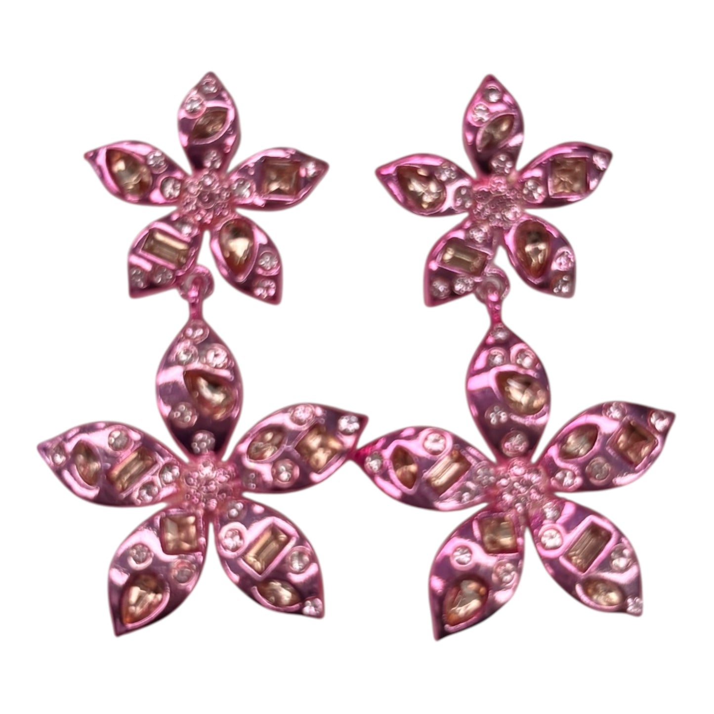 EARRINGS DANGLE/DROP by CLOTHES MENTOR In PINK