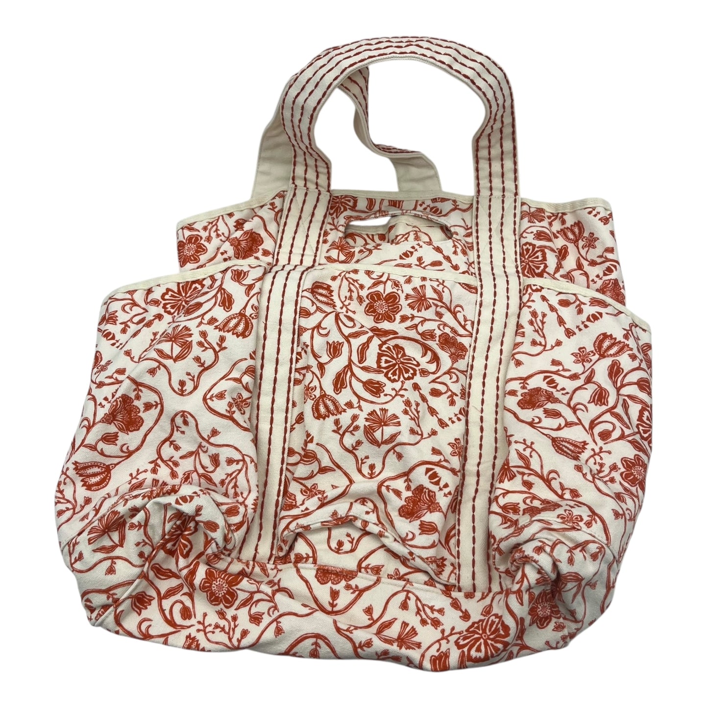 Tote By Free People In Cream, Size:Medium