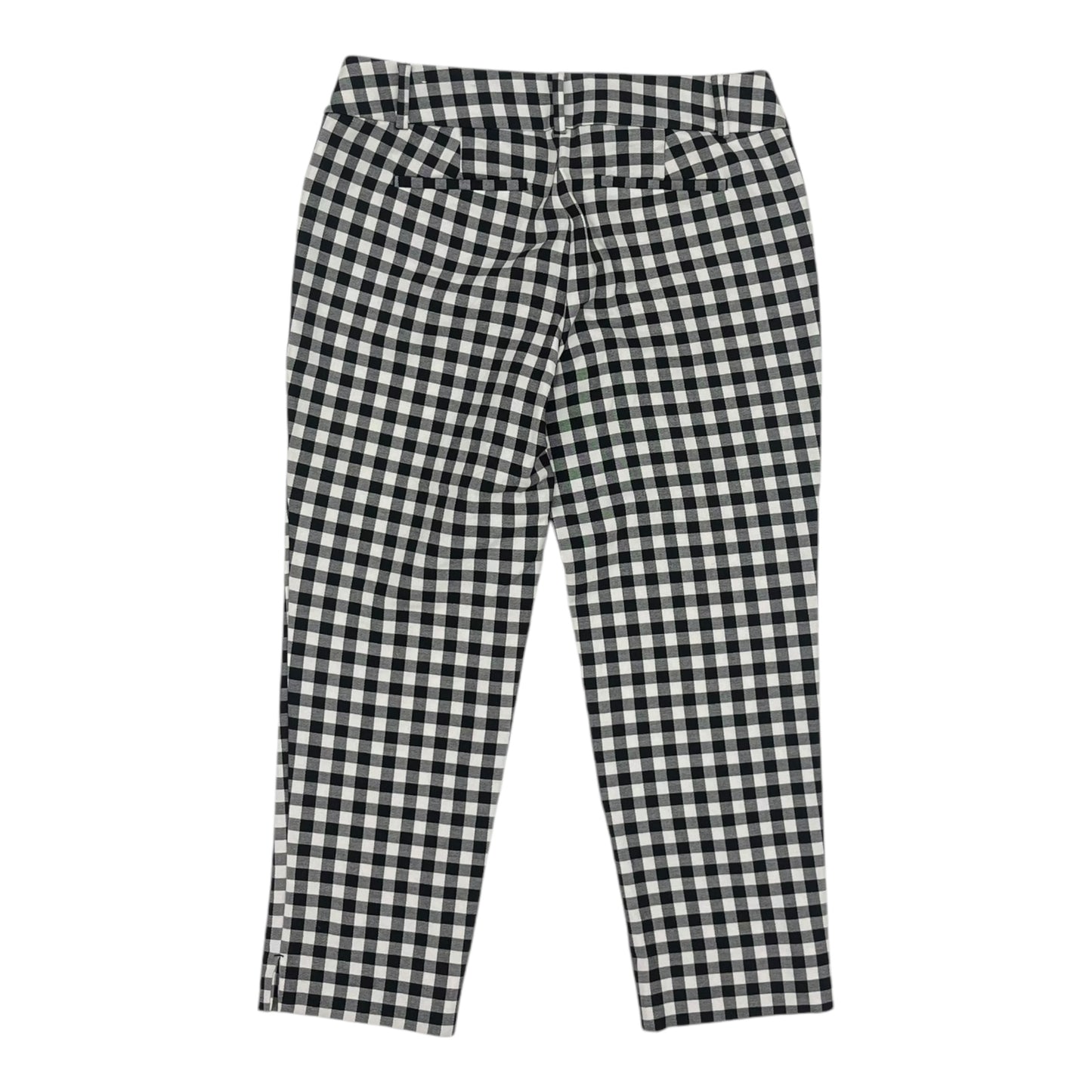 PANTS CROPPED by LOFT In PLAID PATTERN, Size: 2P