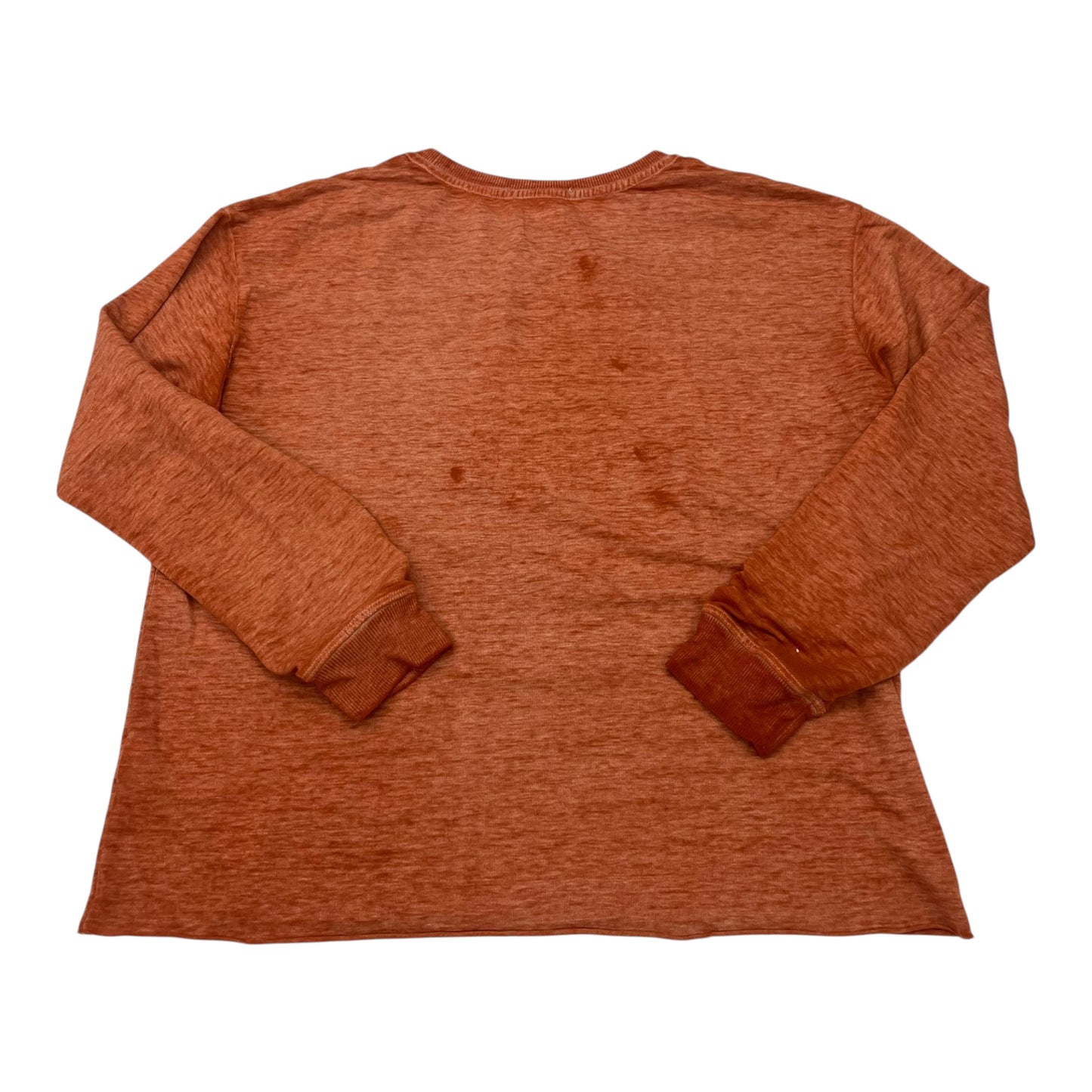 Top Ls By C And C In Orange, Size:S