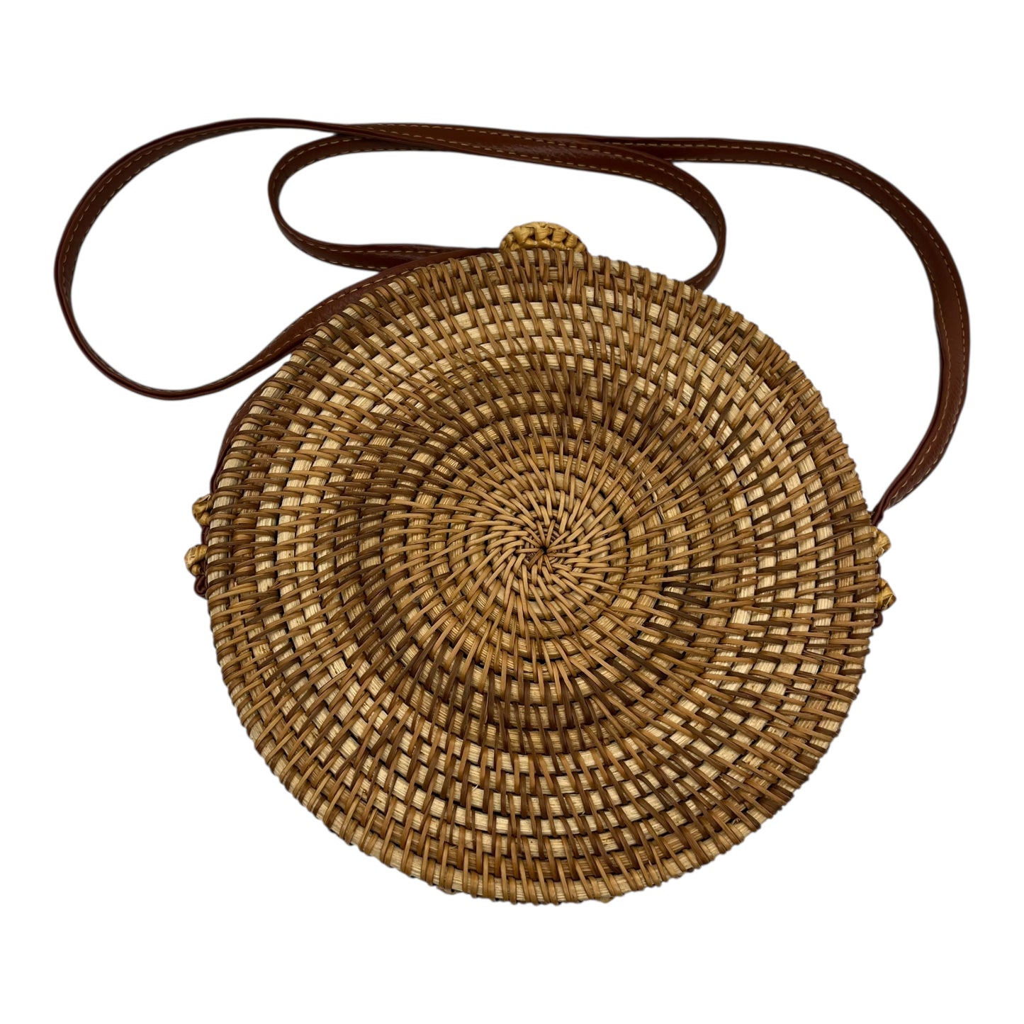 CROSSBODY by    CLOTHES MENTOR In BROWN, Size: SMALL