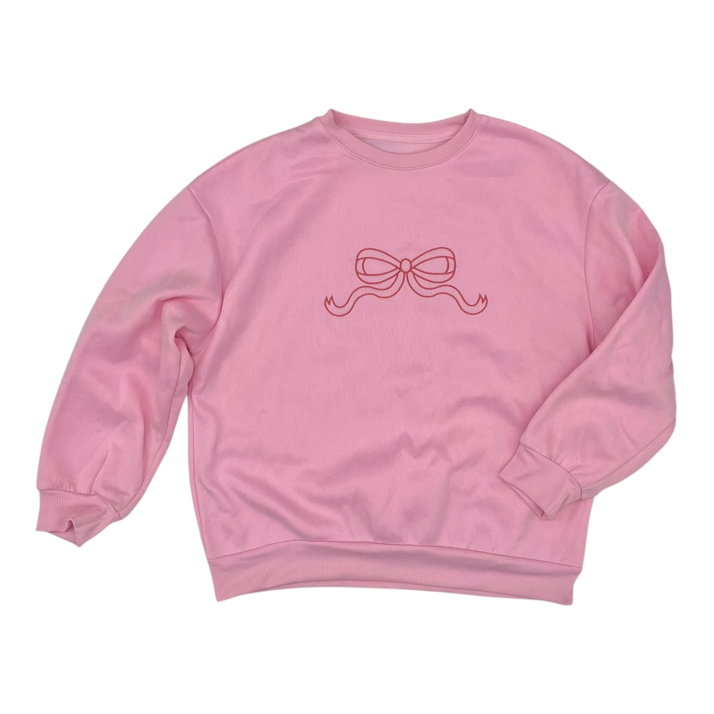 Sweatshirt Crewneck By Shein In Pink, Size:M