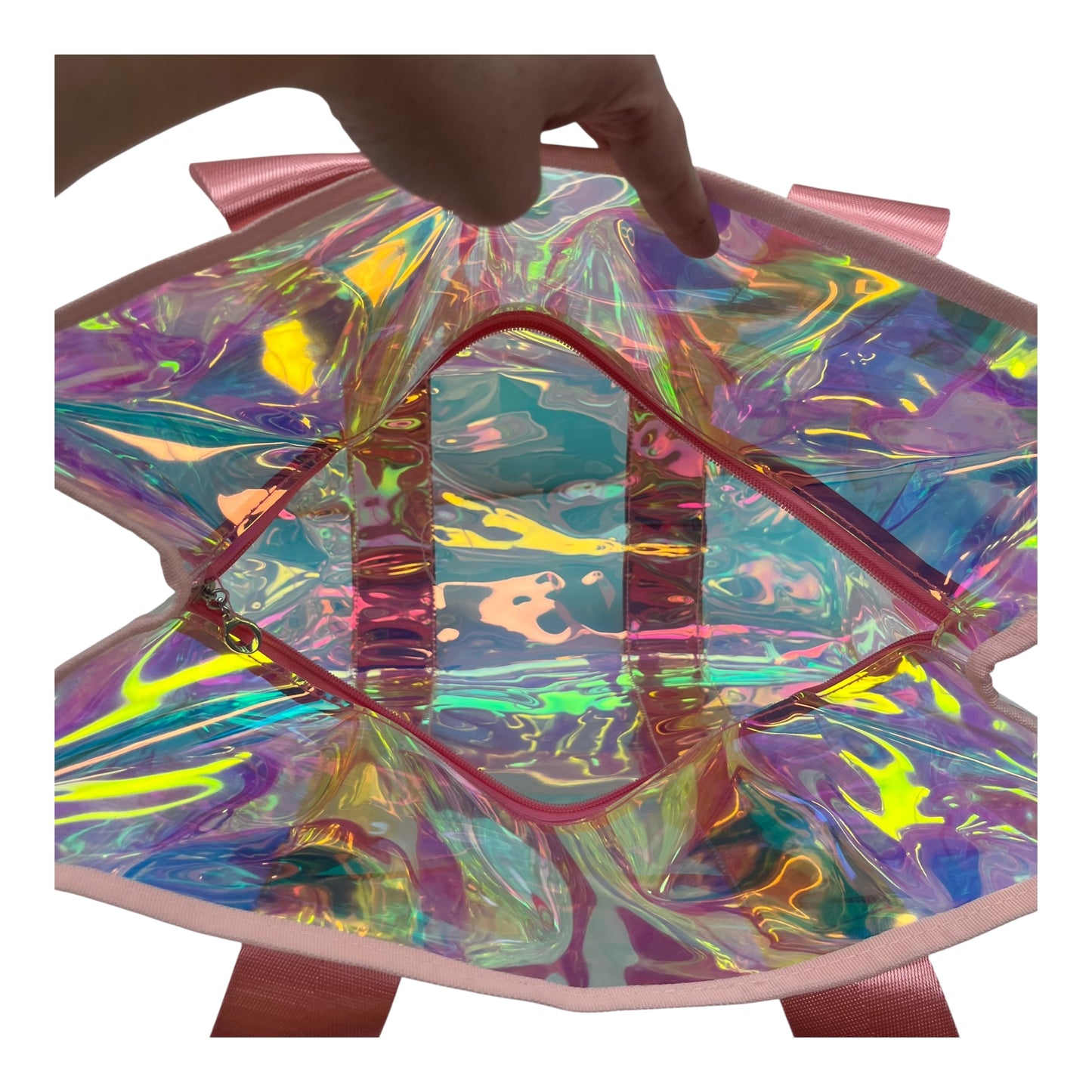 Tote By Clothes Mentor In Pink, Size:Medium