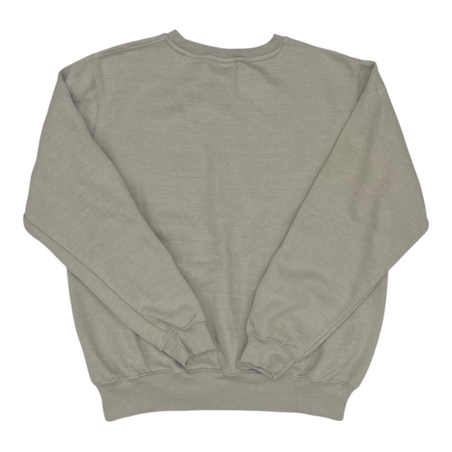 Sweatshirt Crewneck By Clothes Mentor In Tan, Size:L