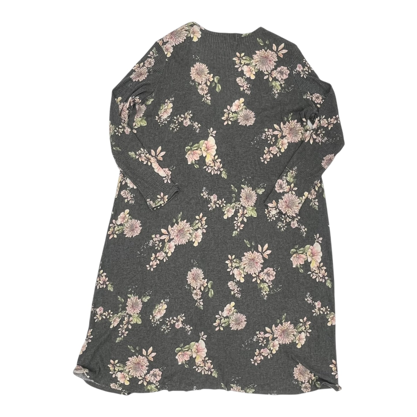 Sweater Cardigan By Lularoe In Grey, Size:L