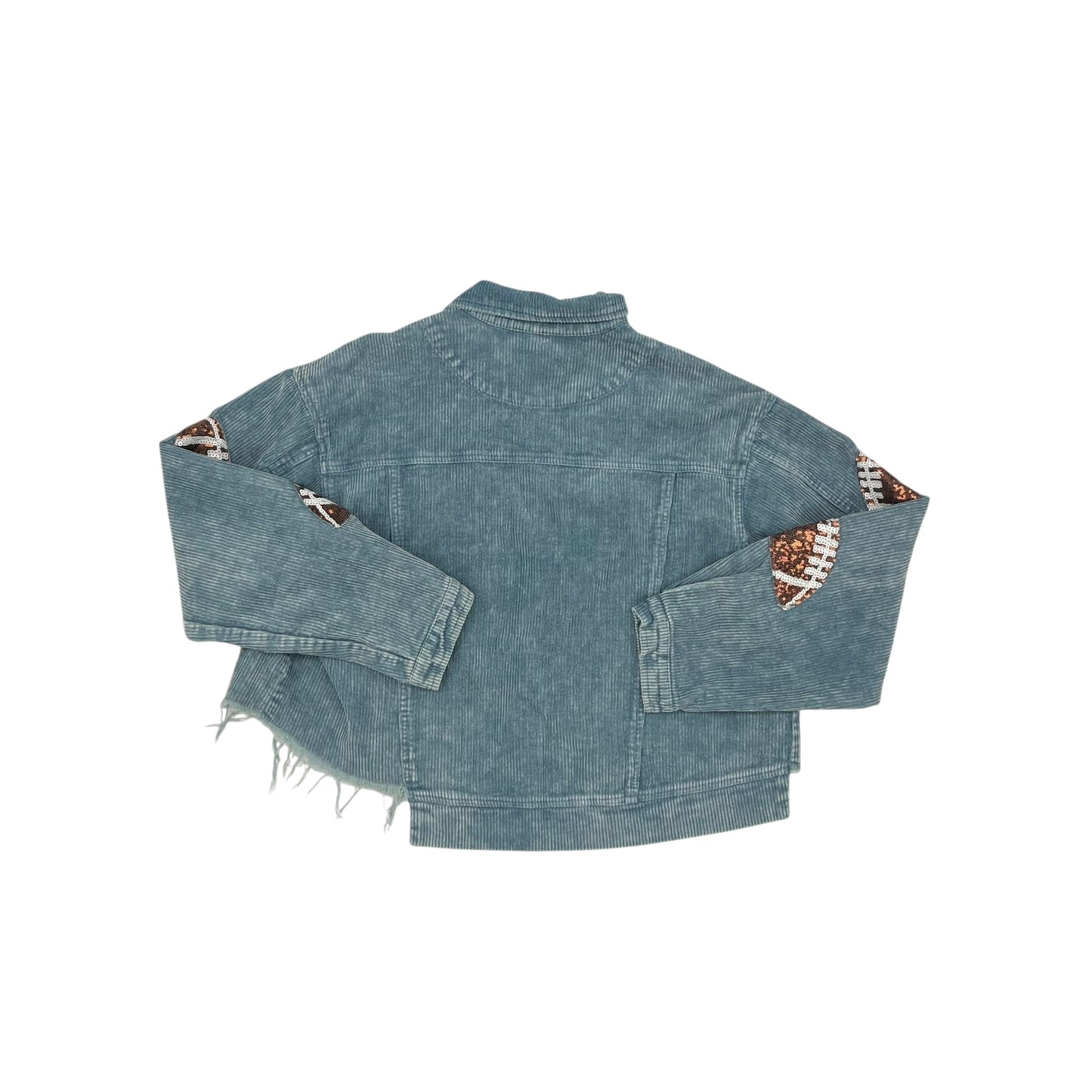 Jacket Shirt By Bibi In Blue, Size:S